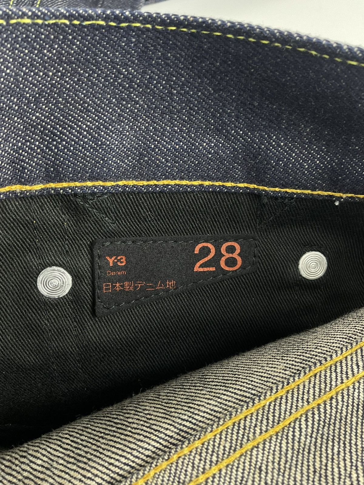 Y-3 Y3 - Yohji Yamamoto Selvedge Raw Denim Size US 30 / EU 46 - 13 Thumbnail