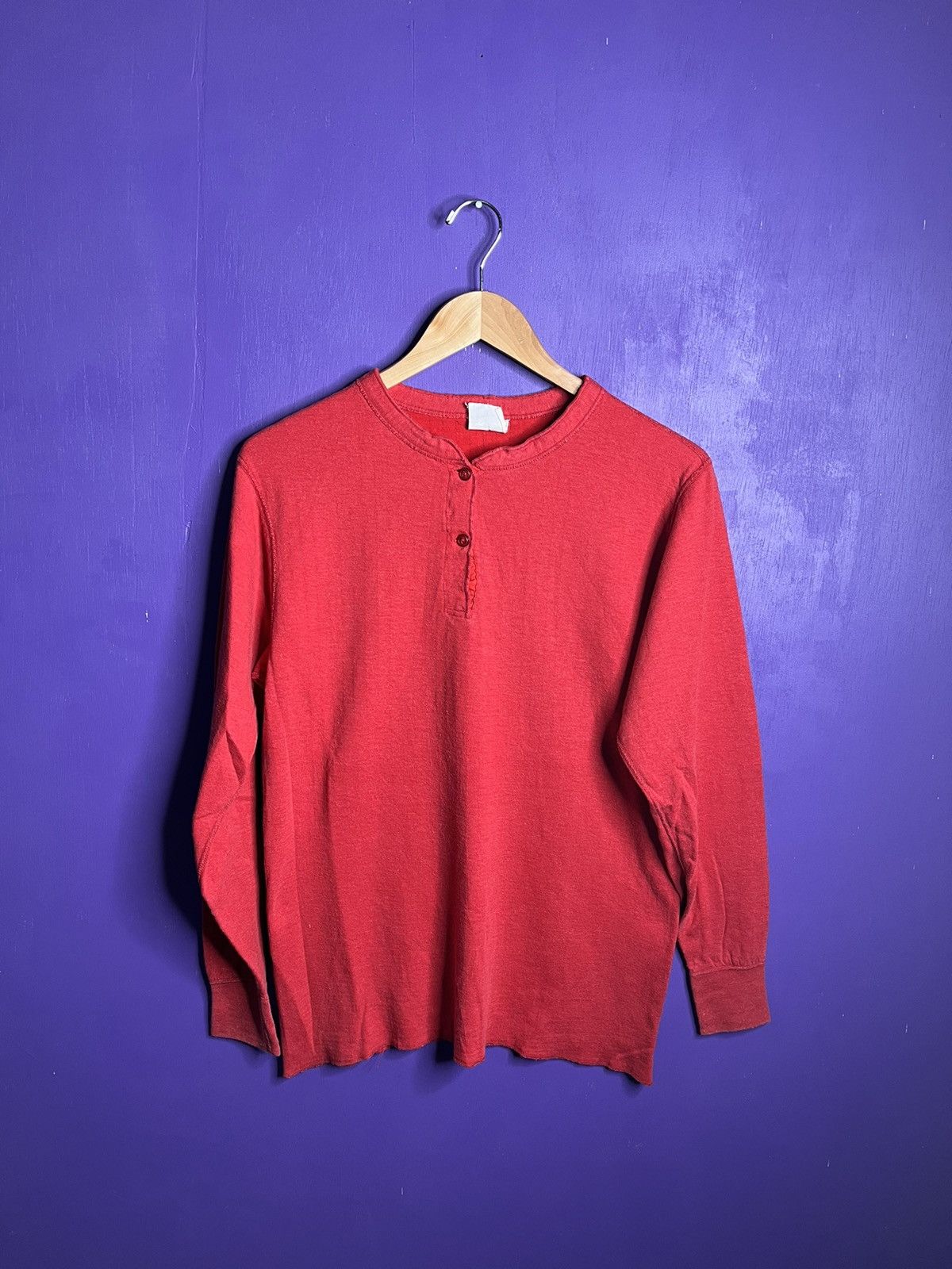 L.L. Bean × Vintage Vintage 90s LL Bean long-sleeve sleep shirt Size US M / EU 48-50 / 2 - 1 Thumbnail