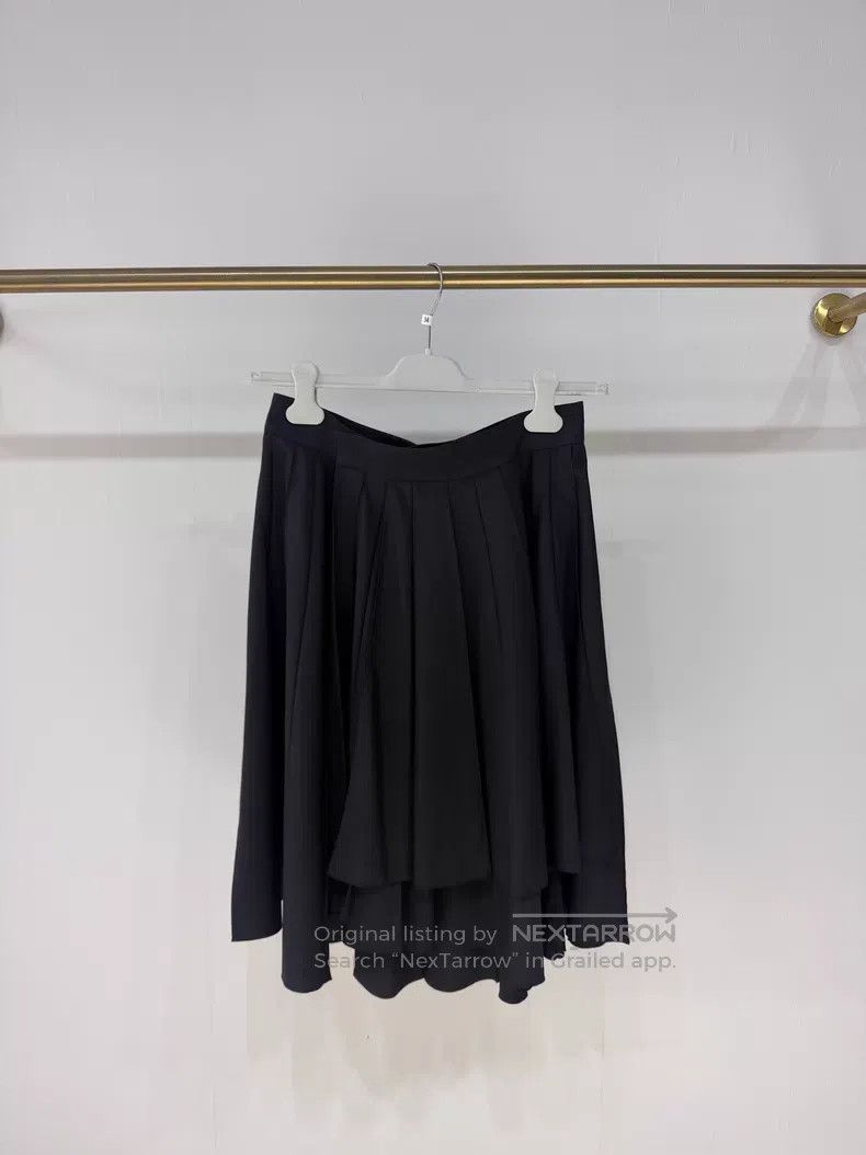Hermes Hermes Heavy wool material irregular hem midi skirt Size 25" / US 0 / IT 36 - 1 Thumbnail