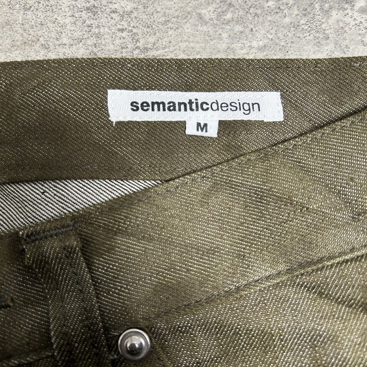 semanticdesign Vintage y2k Semanticdesign Flared Denim Size US 30 / EU 46 - 9 Thumbnail