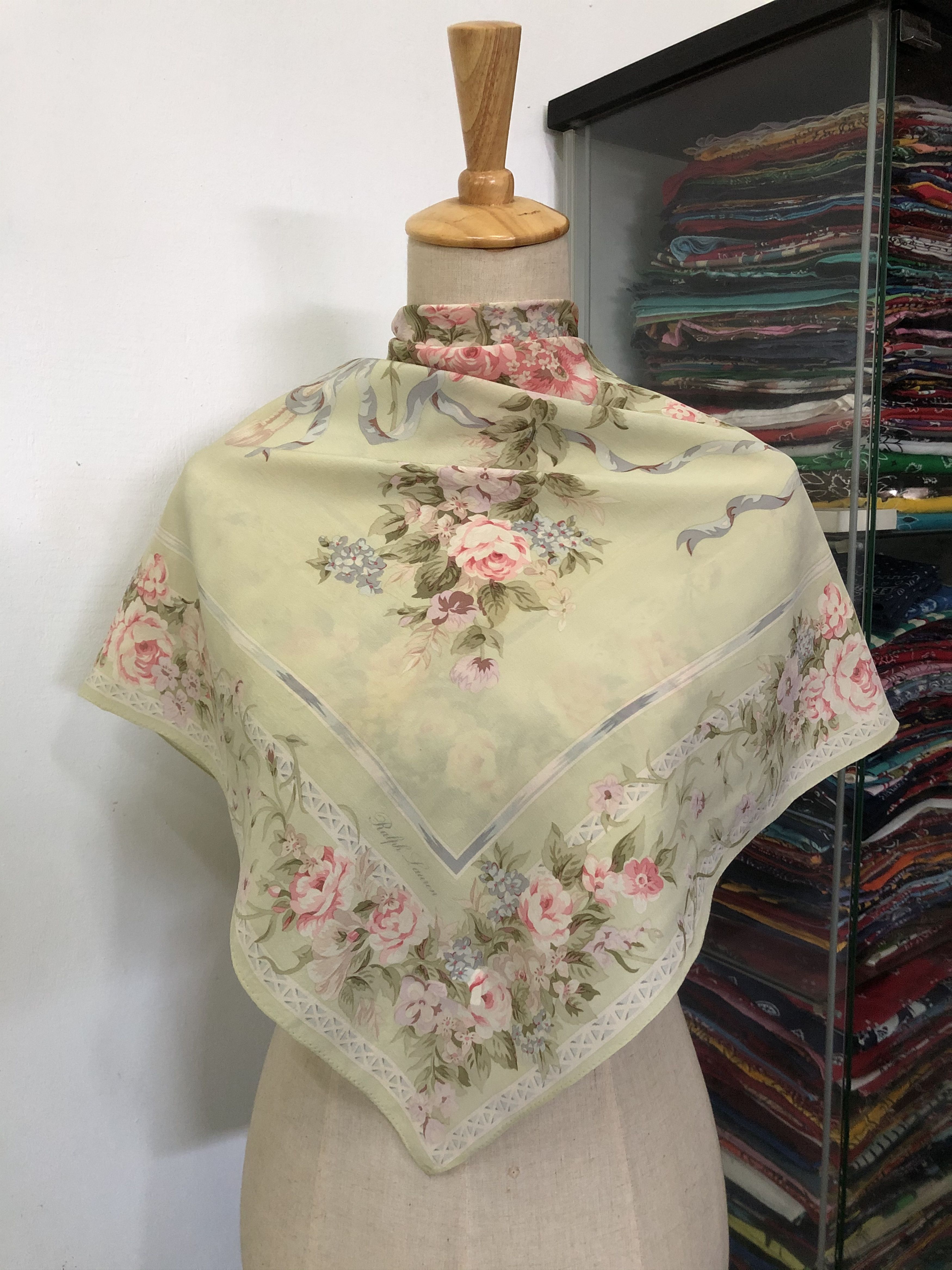 Vintage Polo Ralph Lauren Silk Scarf