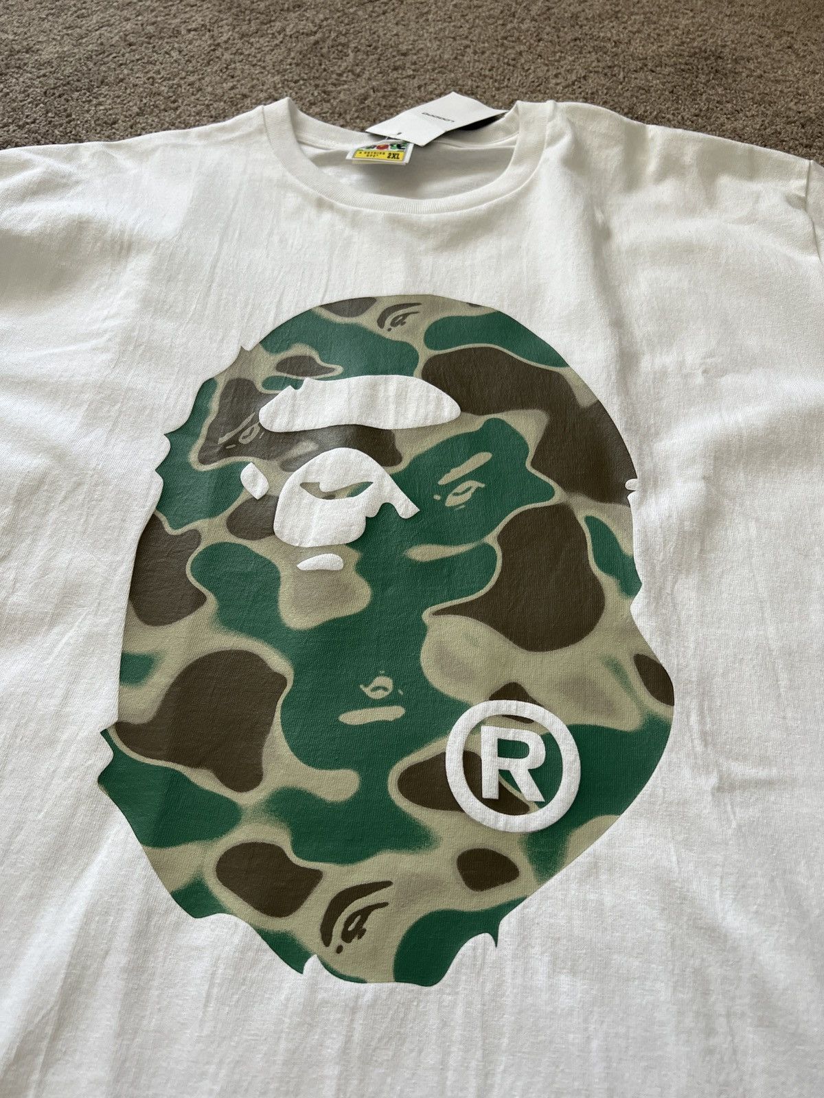 Bape Brand new A bathing ape Bape t-shirt liquid xxl Size US XXL / EU 58 / 5 - 2 Thumbnail