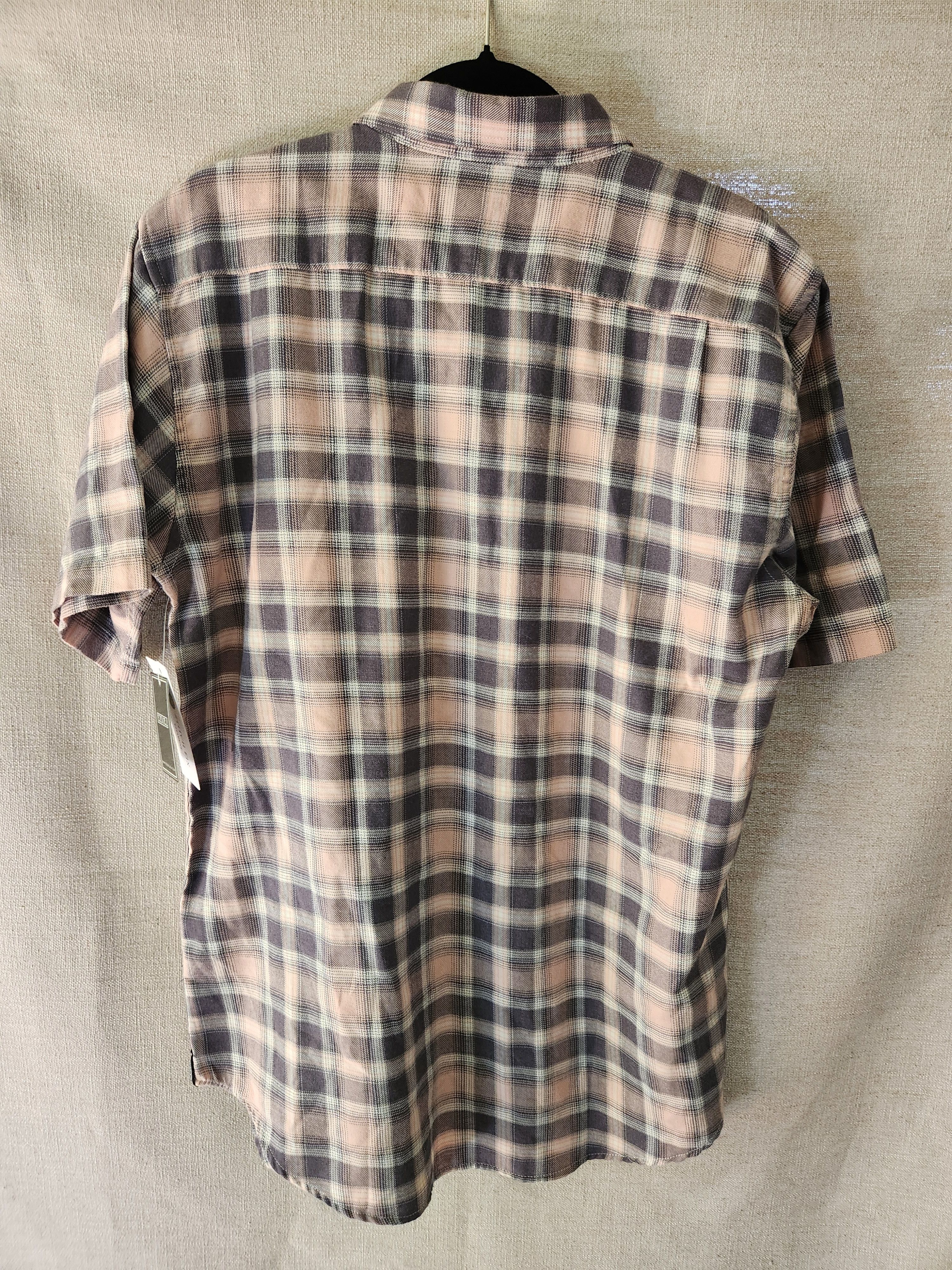 Ezekiel NWT Button Front Short Sleeve Shirt Size US L / EU 52-54 / 3 - 2 Thumbnail
