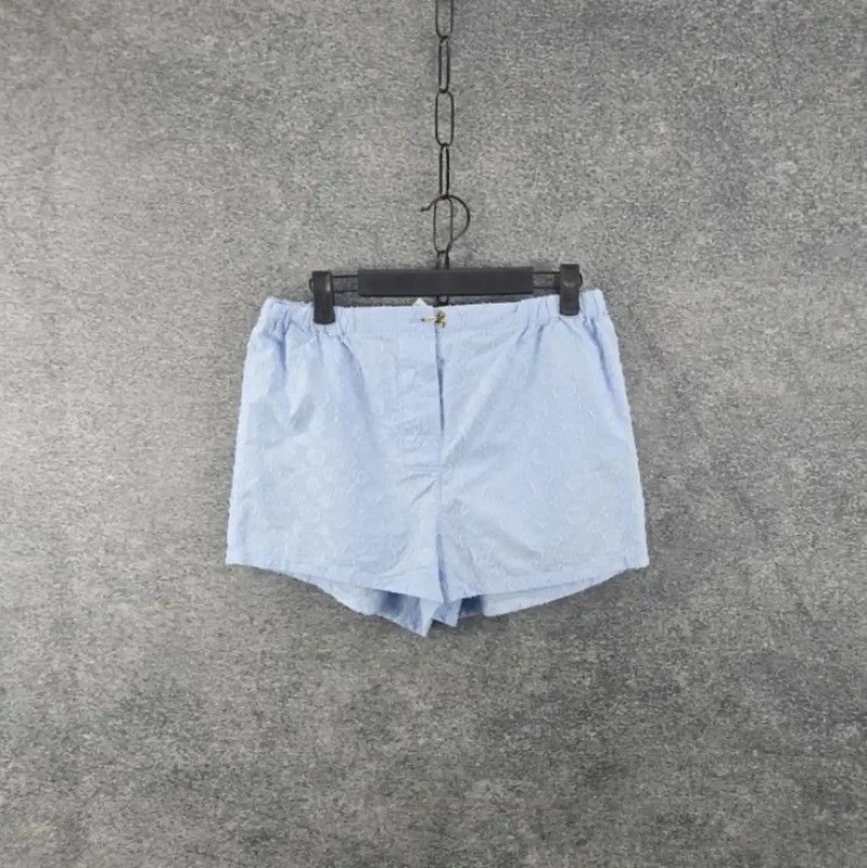 Louis Vuitton Louis Vuitton Blue Cotton Women's Shorts 0089 Size 28" / US 6 / IT 42 - 1 Thumbnail