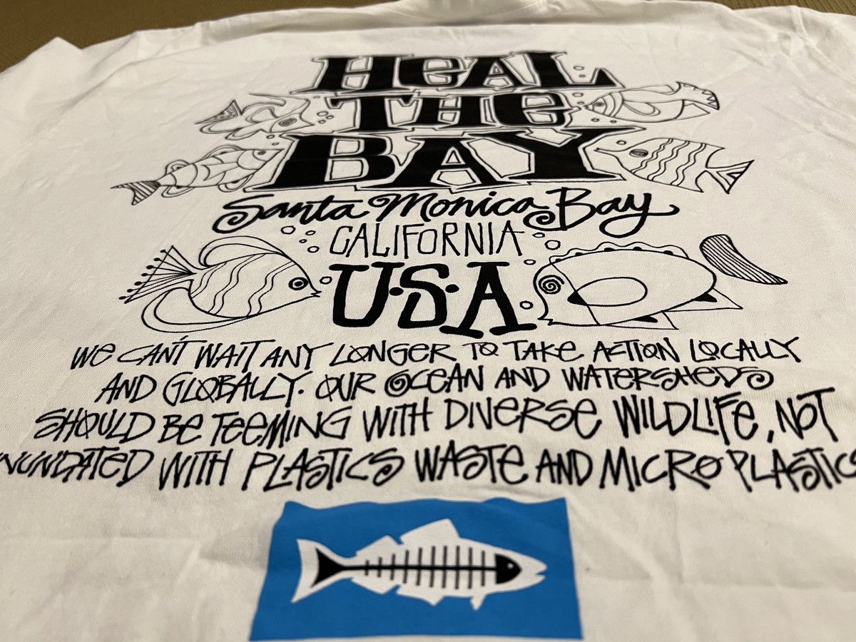 Stussy Stussy x Heal The Bay Tee Shirt White size XXL Size US XXL / EU 58 / 5 - 3 Thumbnail