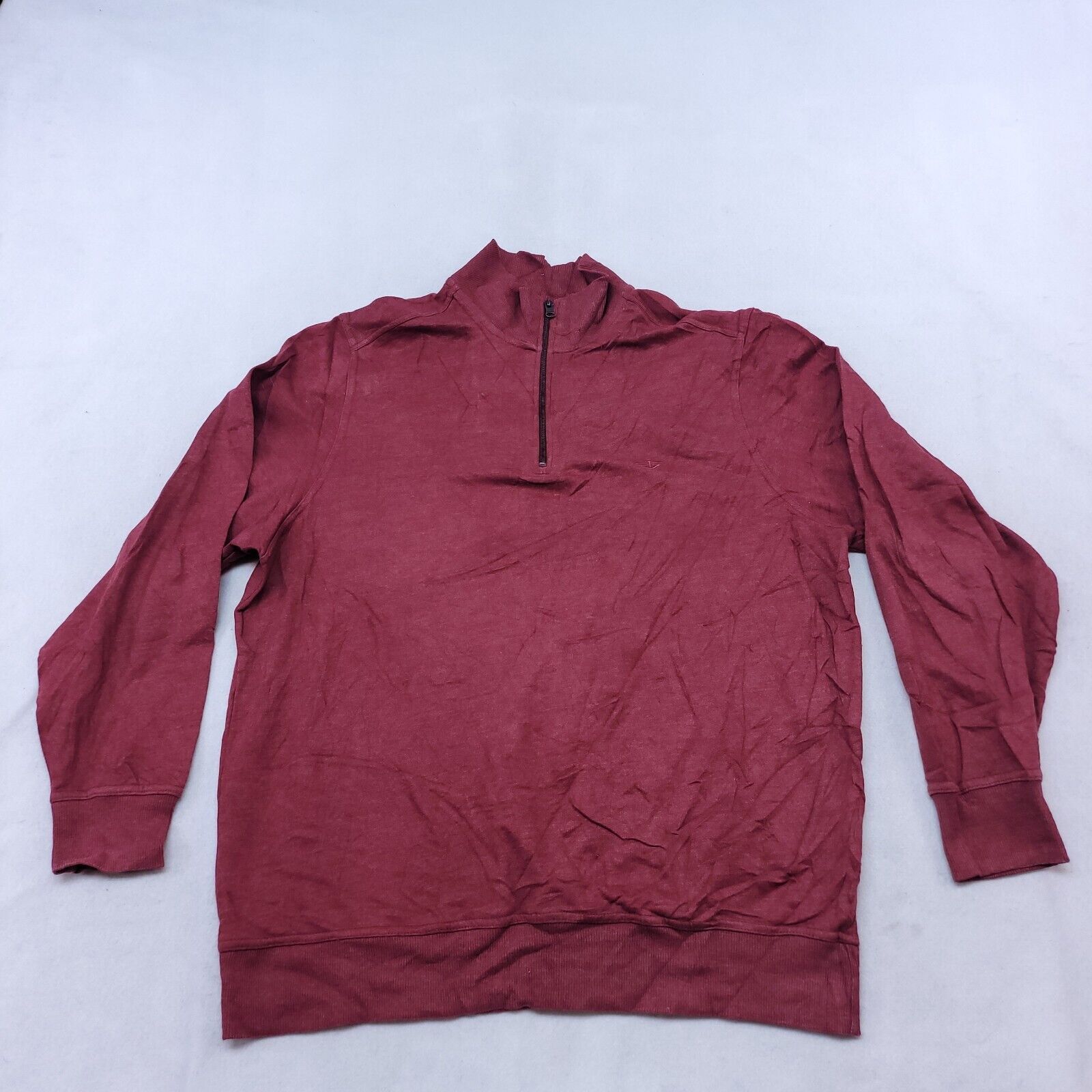 Dockers Dockers Long Sleeve Sweatshirt Mens Size Extra Large Maroon Size US XL / EU 56 / 4 - 2 Thumbnail