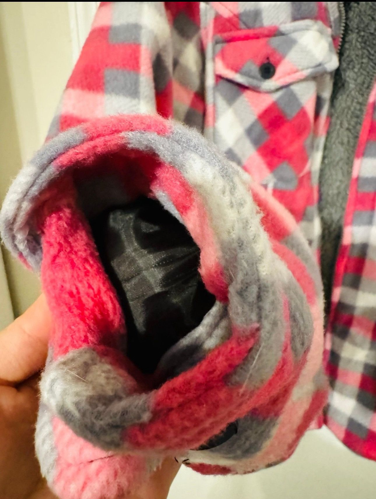 Other Stillwater Women Pink Plaid Winter Coat Size Large Size L / US 10 / IT 46 - 6 Thumbnail