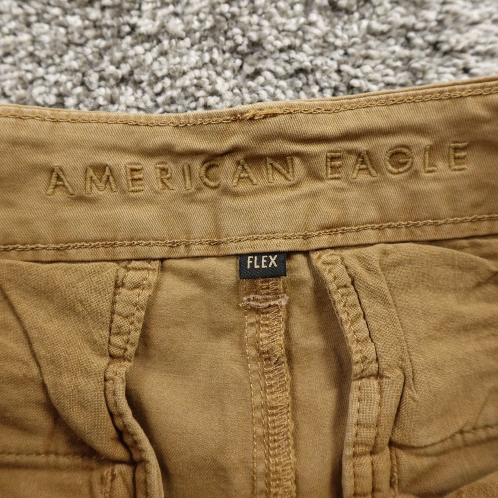 American Eagle Outfitters American Eagle Outfitters Pants Mens 28X32 Brown Beige Chino Trouser Straight Stretch Flex Size US 28 / EU 44 - 6 Thumbnail