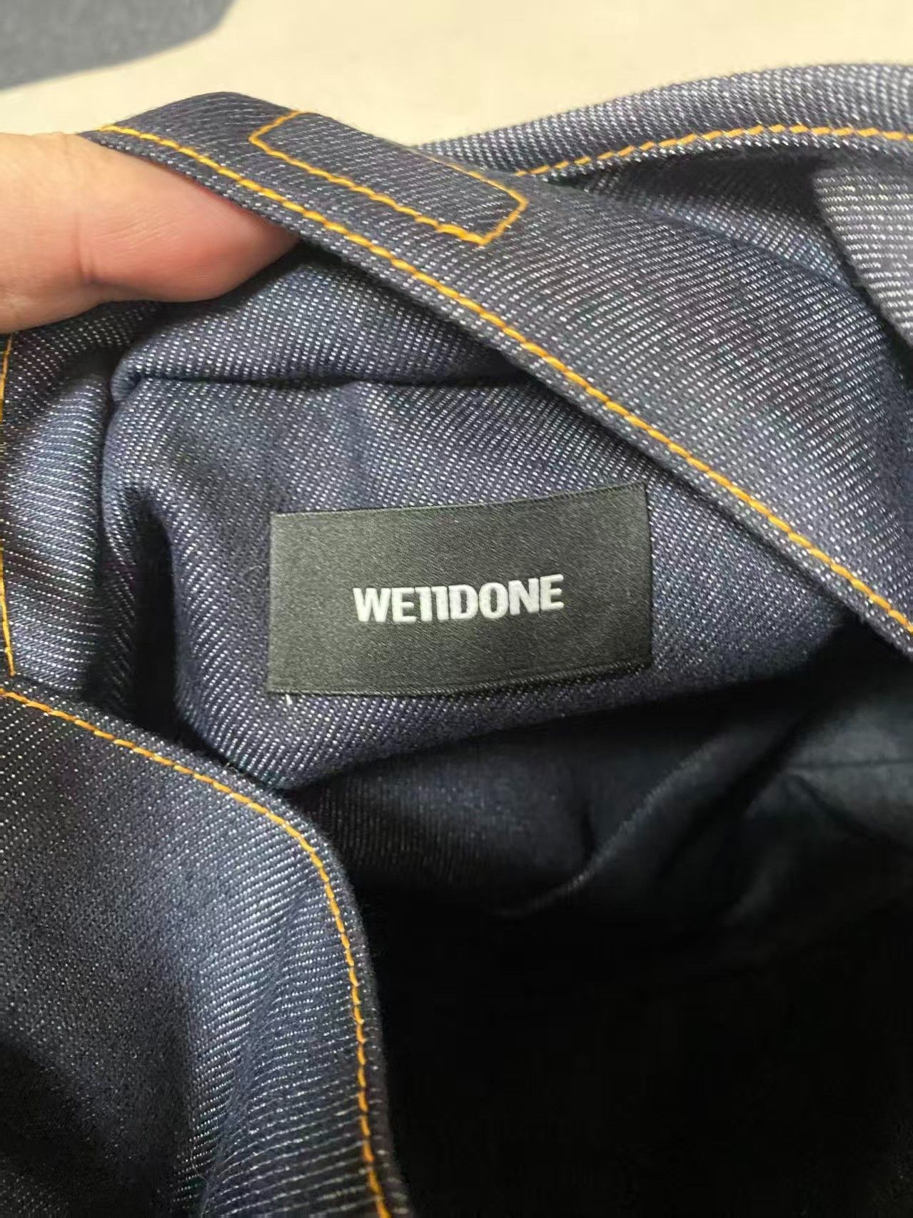 WE11DONE we11done Denim Shoulder Bag Size ONE SIZE - 4 Thumbnail