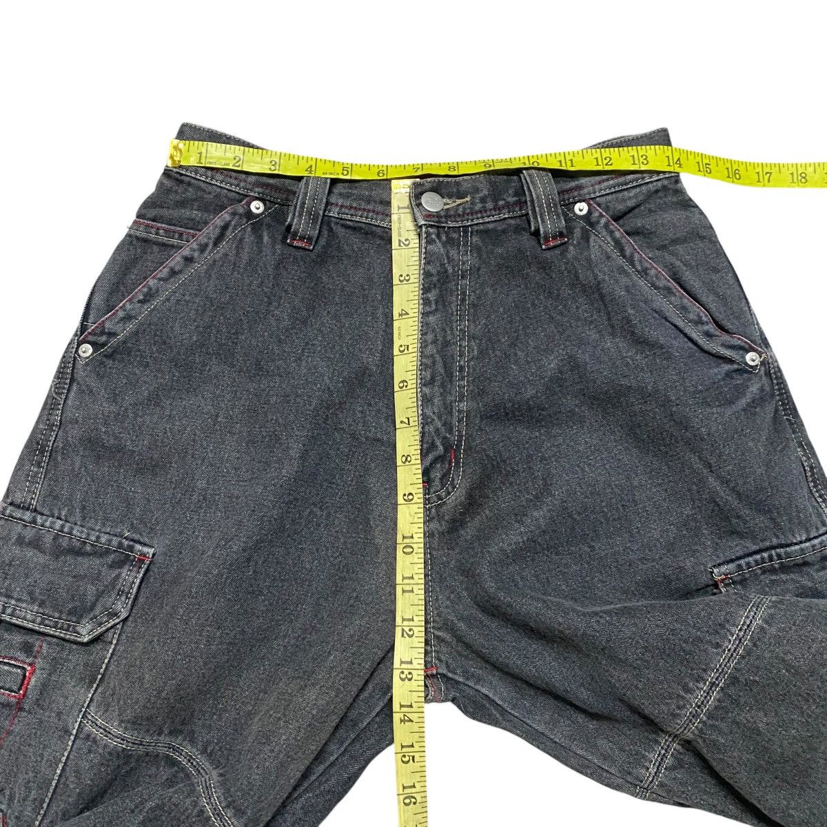 Japanese Brand Vintage Piko Denim Baggy Jeans Cargo Size US 28 / EU 44 - 15 Thumbnail