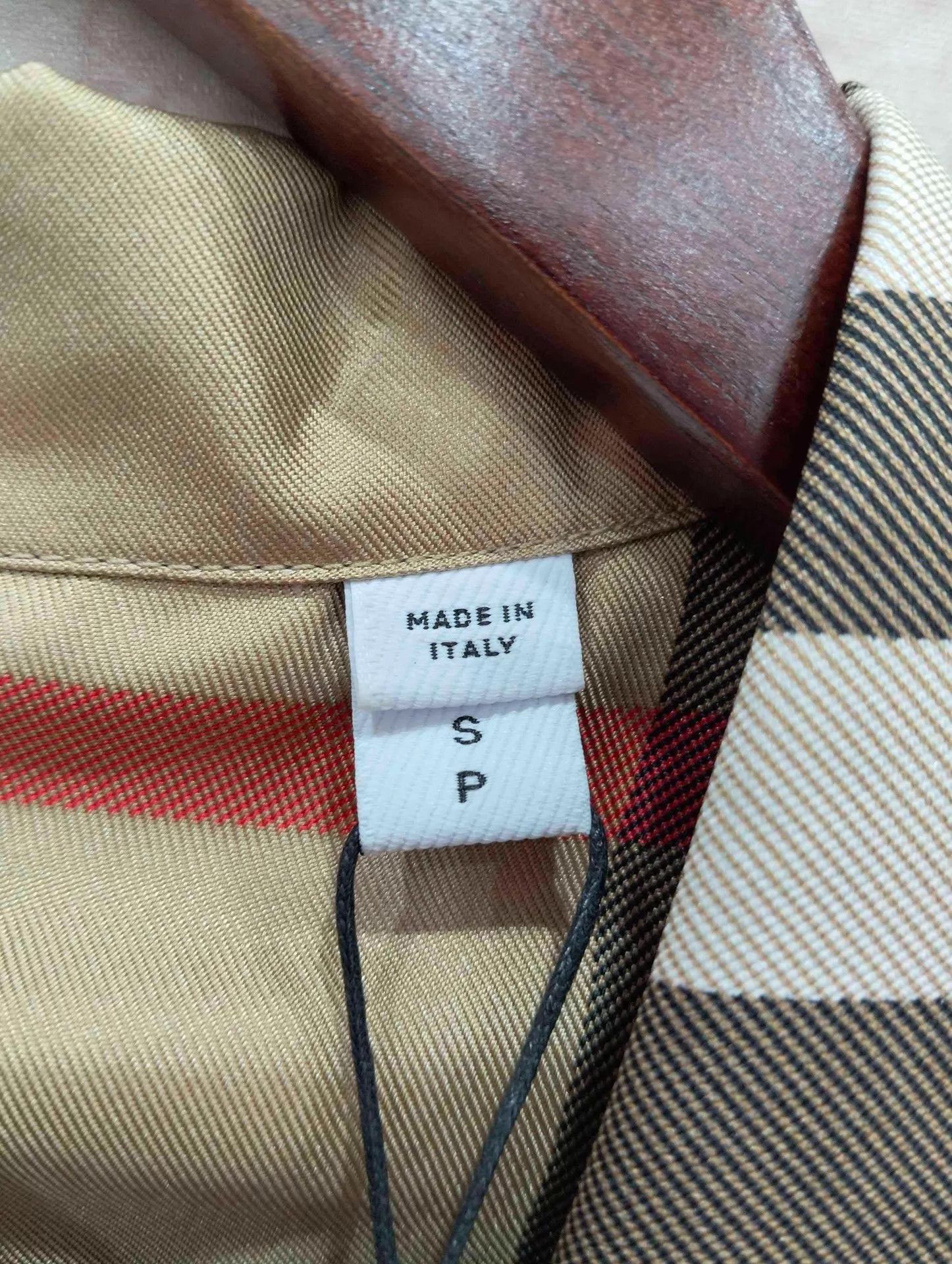 Burberry Burberry Check Cotton Single-Breasted Short-Sleeve Shirt S Size US S / EU 44-46 / 1 - 5 Thumbnail