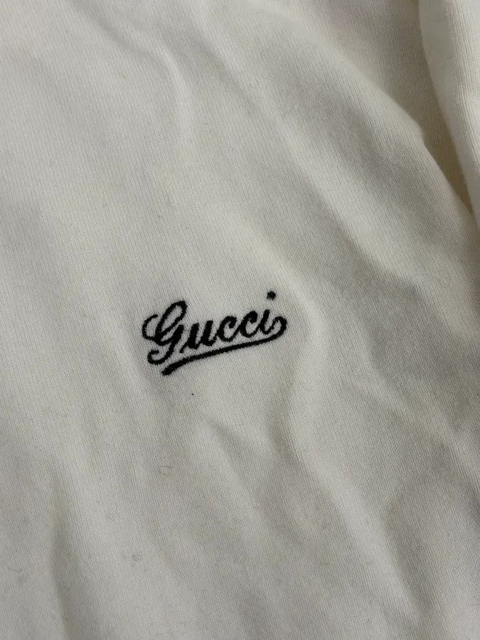 Gucci 2000s Gucci Black & White Signature Cardigan Zip-up Sweater Size US S / EU 44-46 / 1 - 10 Thumbnail