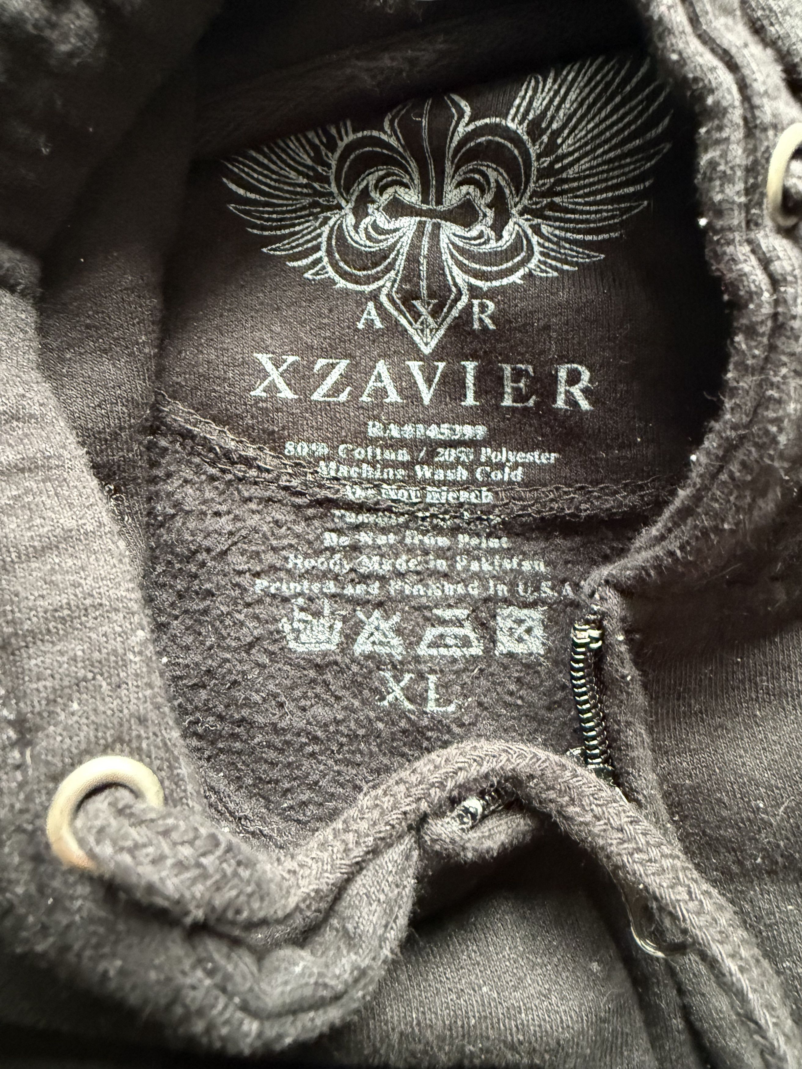 Xavier Sick Y2K Xzavier Wing Hoodie Size US XL / EU 56 / 4 - 5 Thumbnail