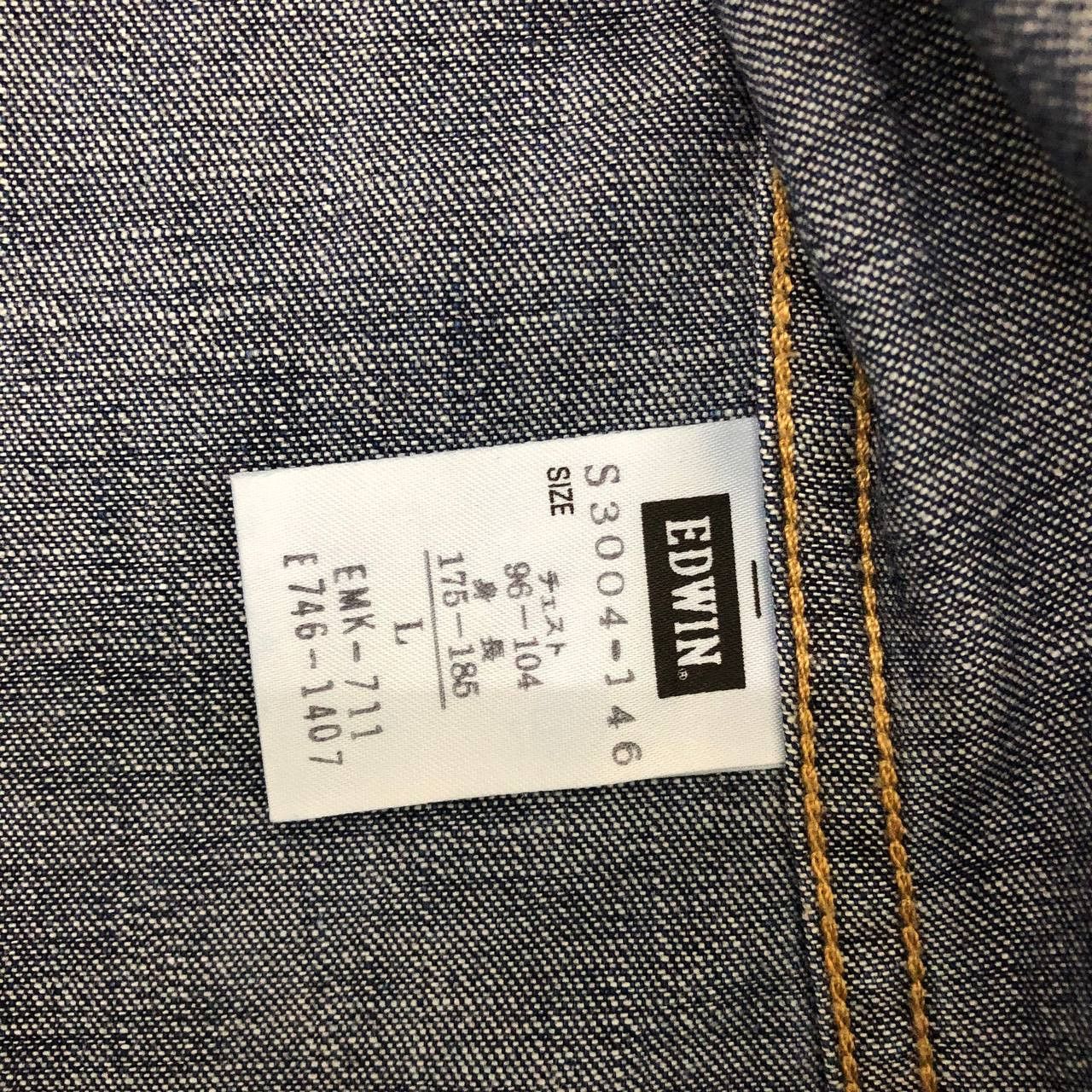 Edwin T279 EDWIN 503S WESTERN DENIM SHIRTS Size US M / EU 48-50 / 2 - 6 Thumbnail