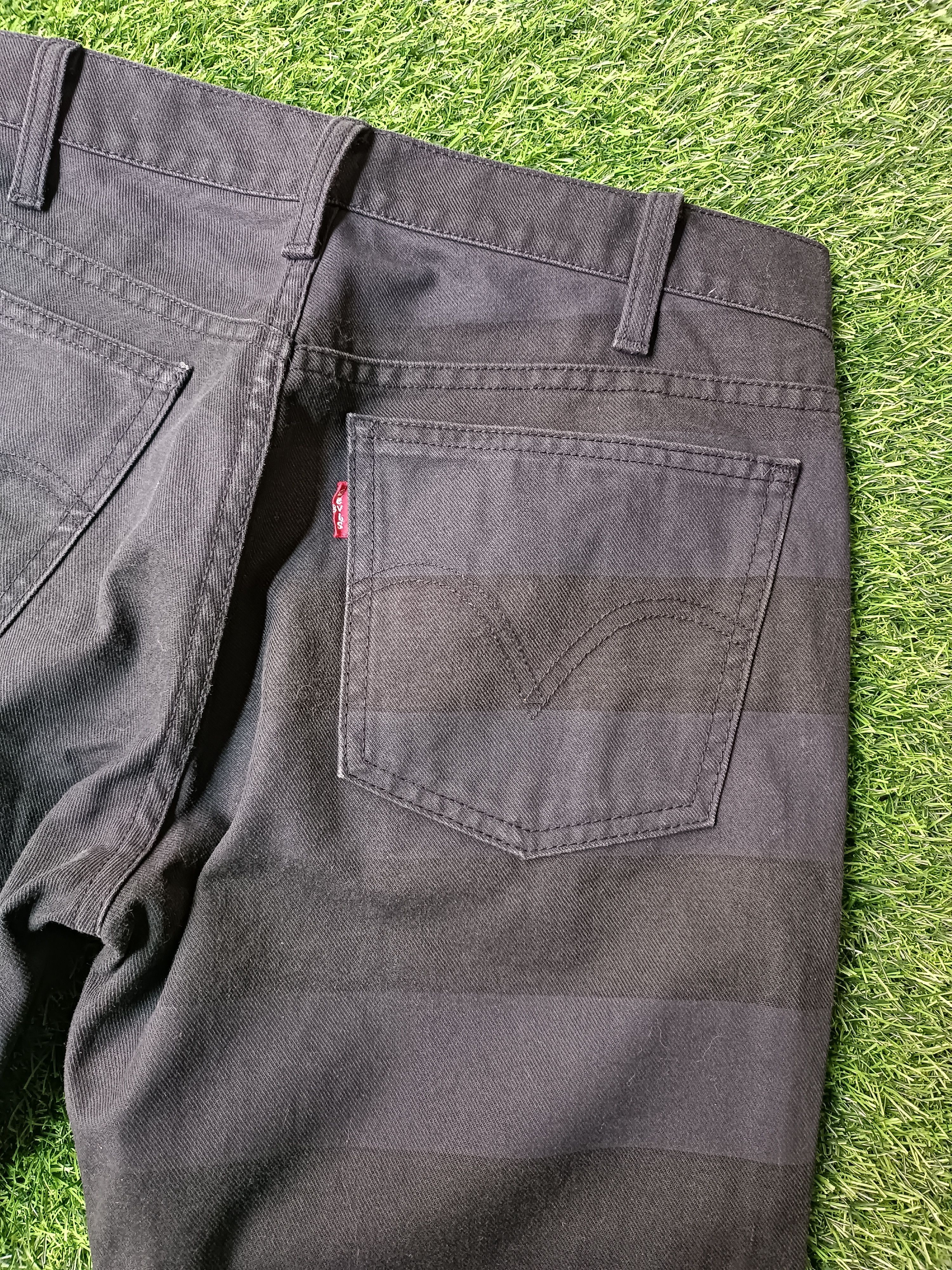 Levi's Levi's Prison Stripe Black Gray Size US 32 / EU 48 - 3 Thumbnail