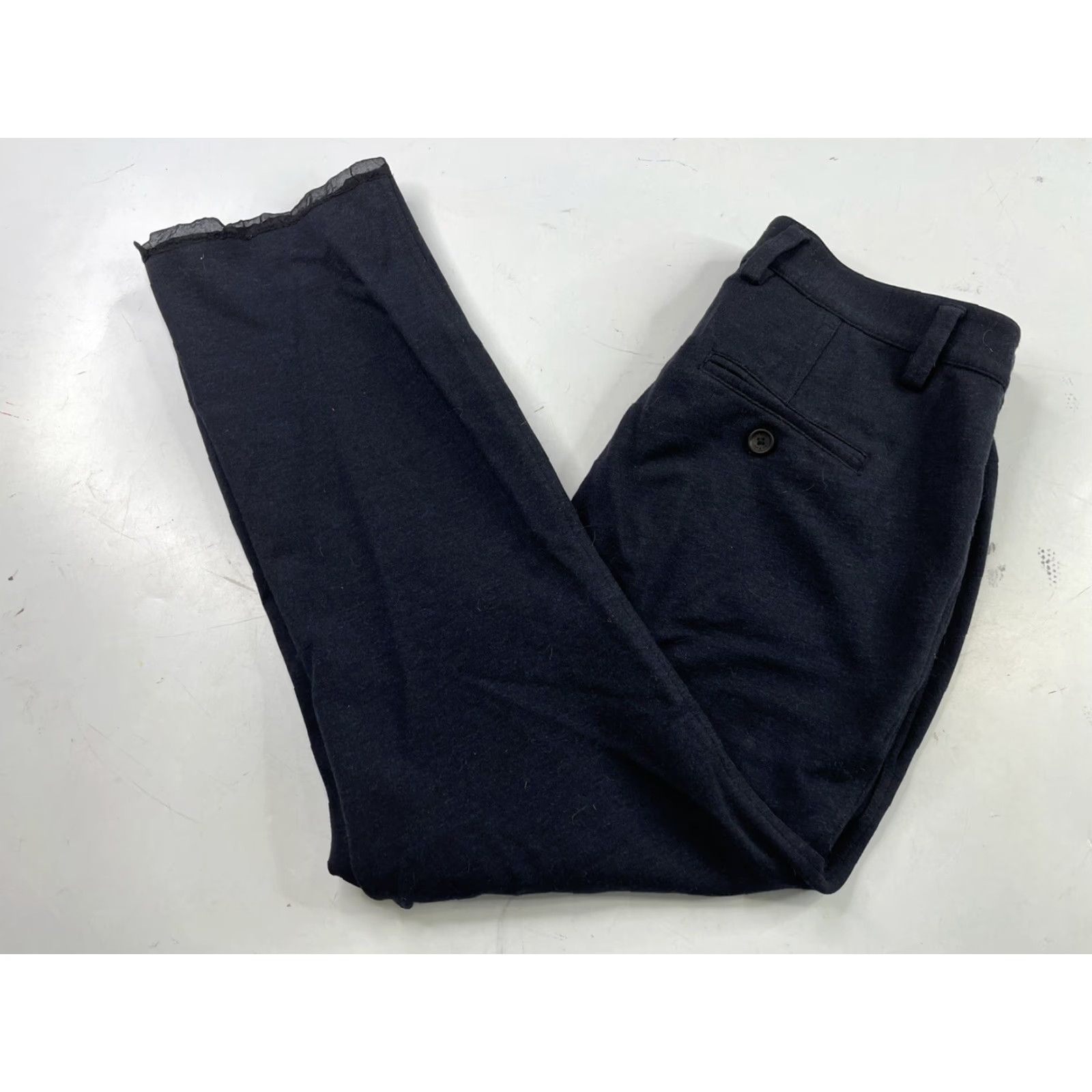 Vintage Kit and Ace Women Black Casual Pants Size 28 Size 28" / US 6 / IT 42 - 2 Thumbnail