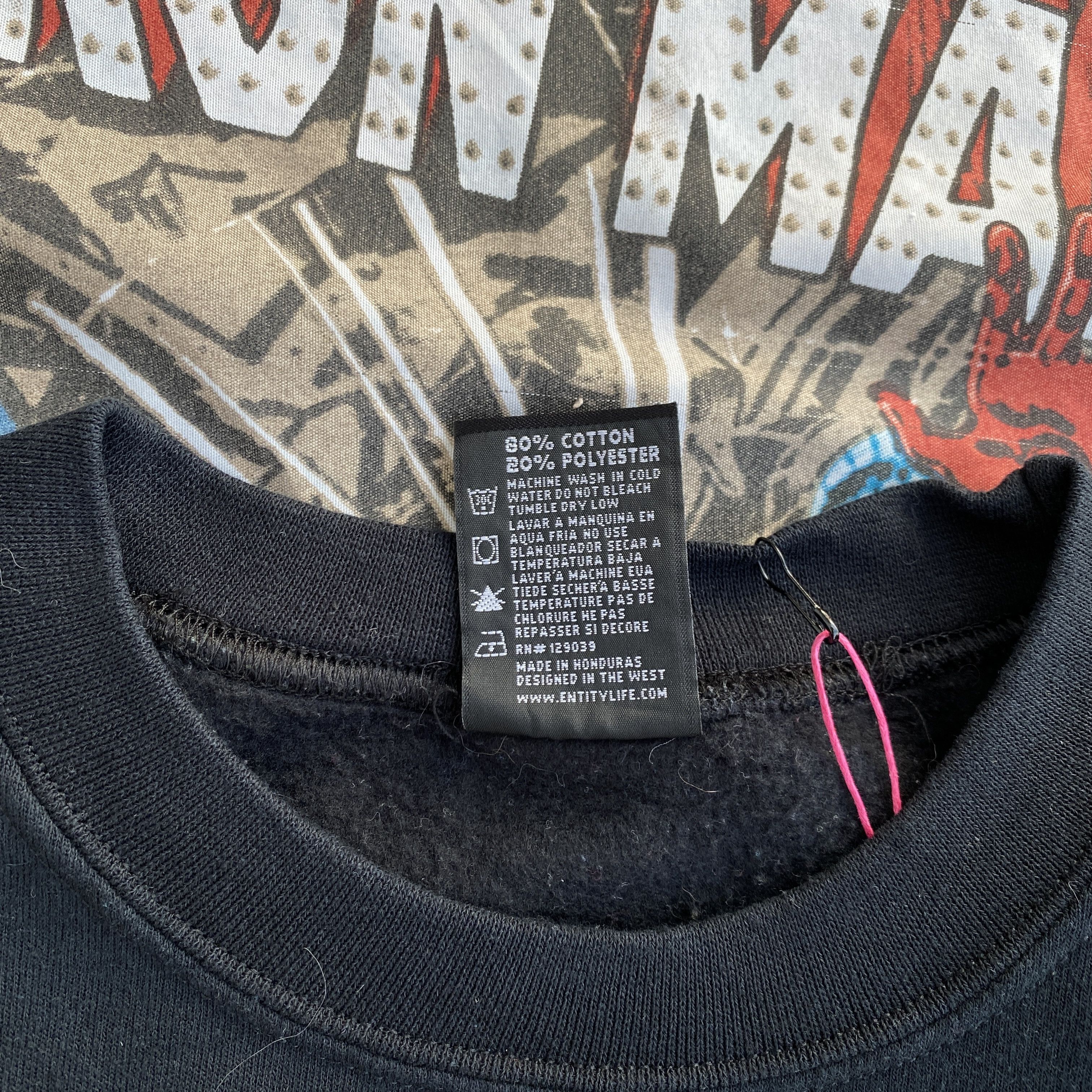 Rap Tees × Vintage Entity Dr. Dre rap black sweatshirt - M Size US M / EU 48-50 / 2 - 4 Thumbnail