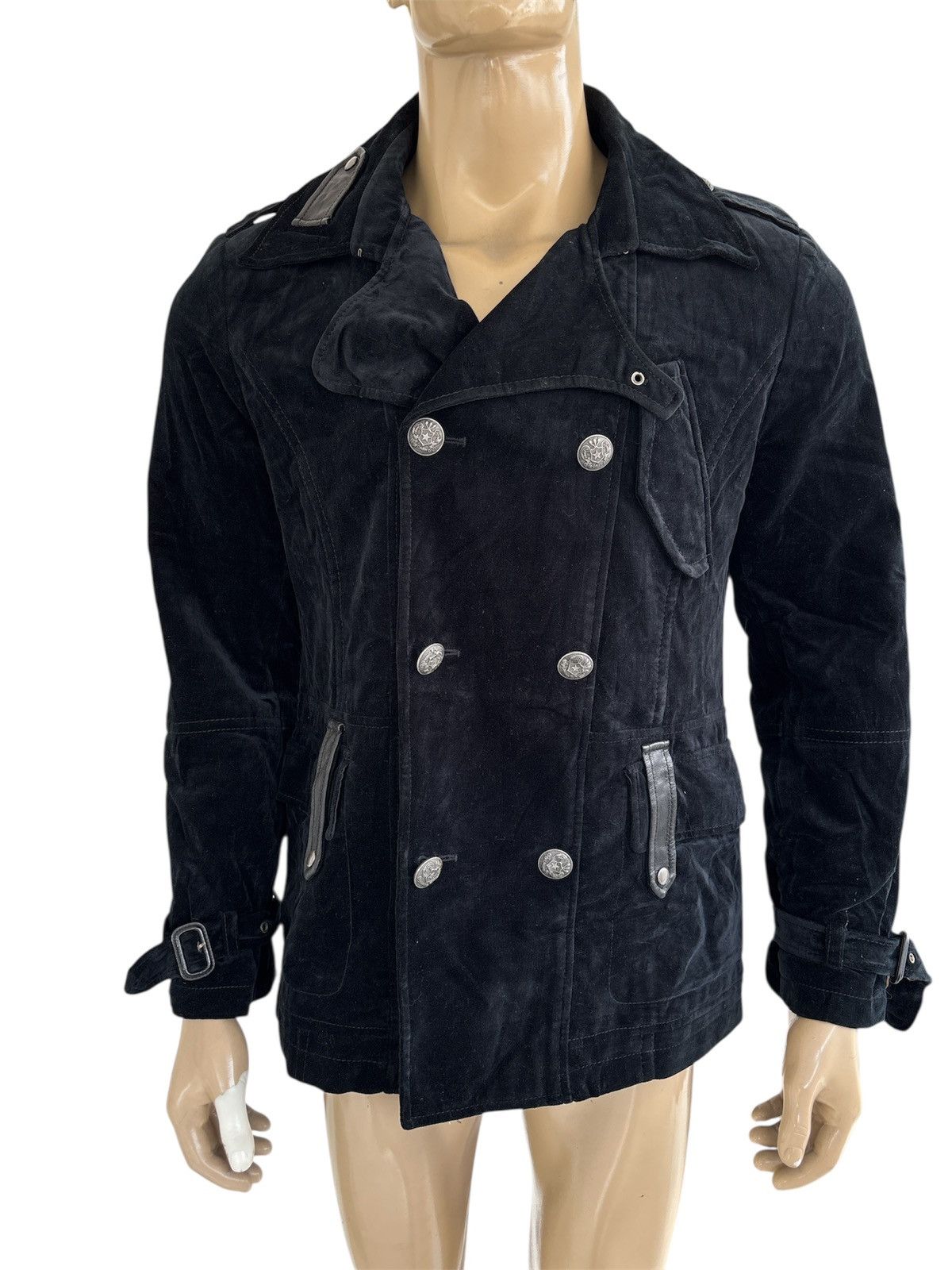 Velvet Military Napoleon Jacket