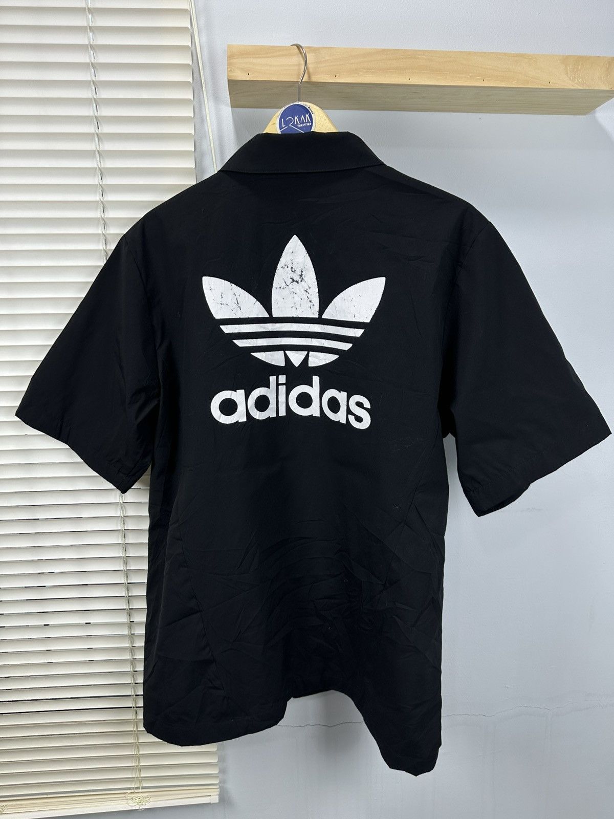 Adidas ADIDAS LA SS COACH JACKET Size US L / EU 52-54 / 3 - 3 Thumbnail