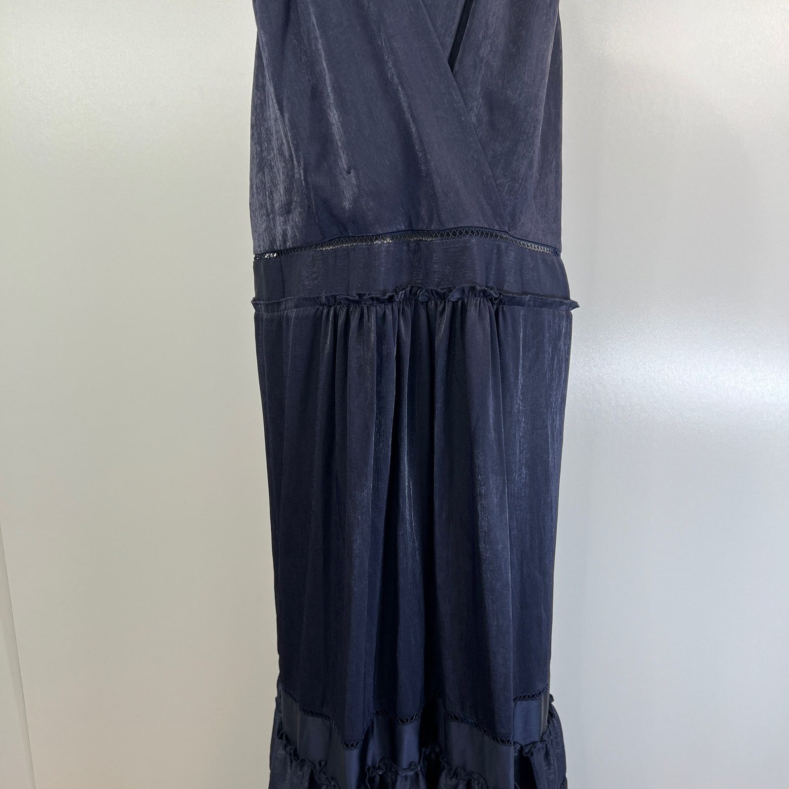 Jonathan Simkhai Jonathan Simkhai Tiered Sleeveless V Neck Maxi Dress Size XXL / US 16-18 / IT 52-54 - 8 Thumbnail
