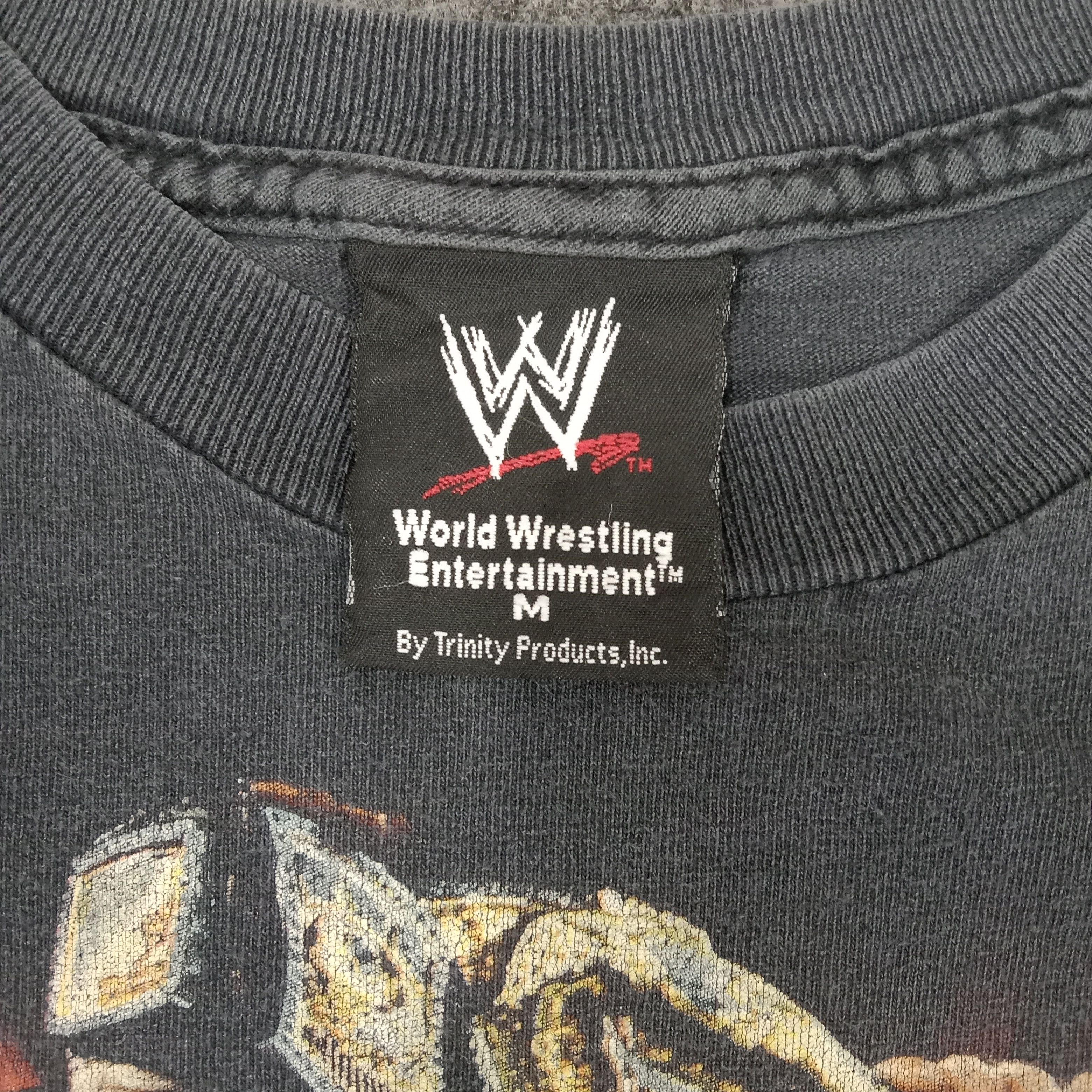 Vintage × WWE × WWF John Cena WWE American Wrestling Sports Tshirt Size US M / EU 48-50 / 2 - 3 Thumbnail