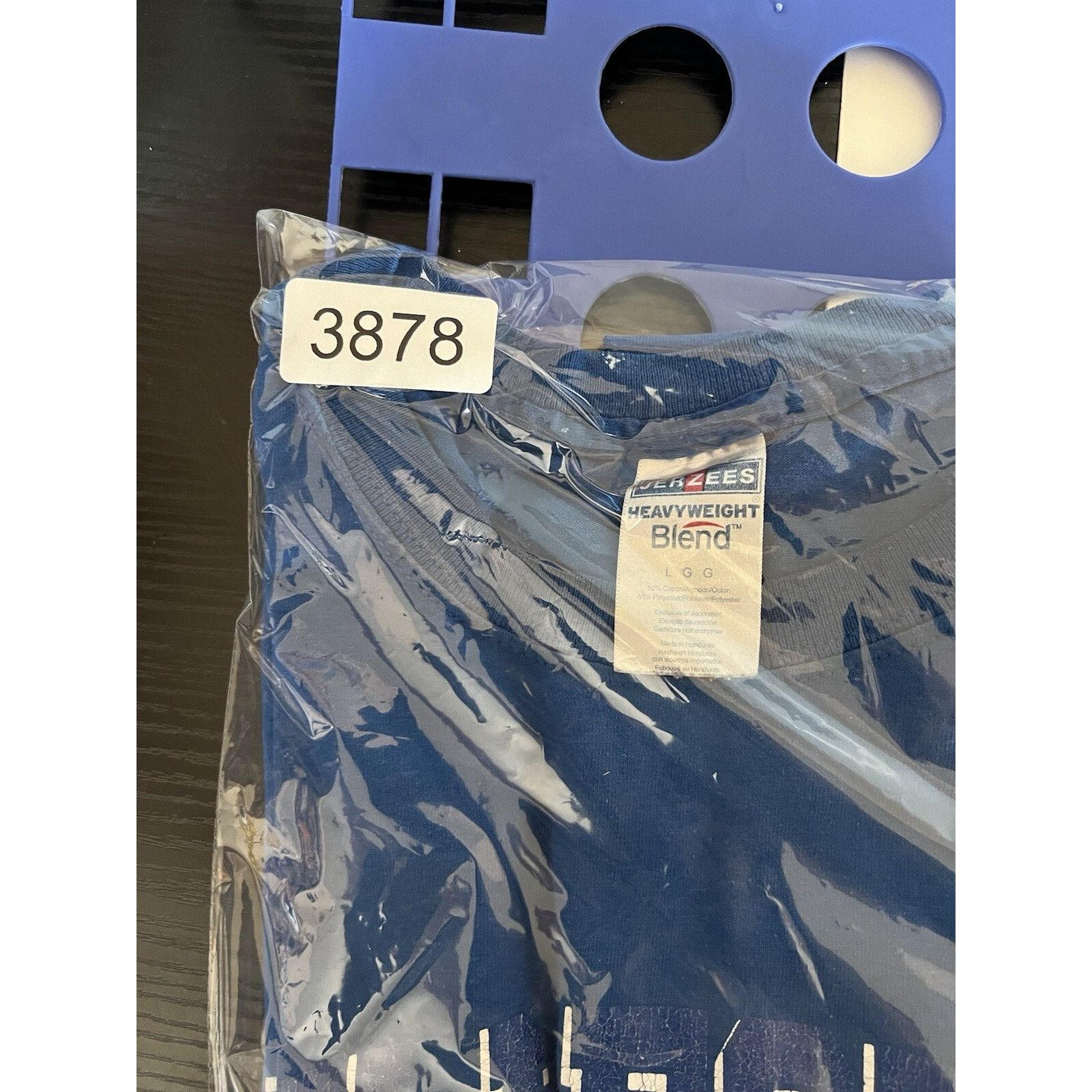 Jerzees Vintage College Of San Mateo T-Shirt Size Large Blue Spell O Size US L / EU 52-54 / 3 - 7 Thumbnail