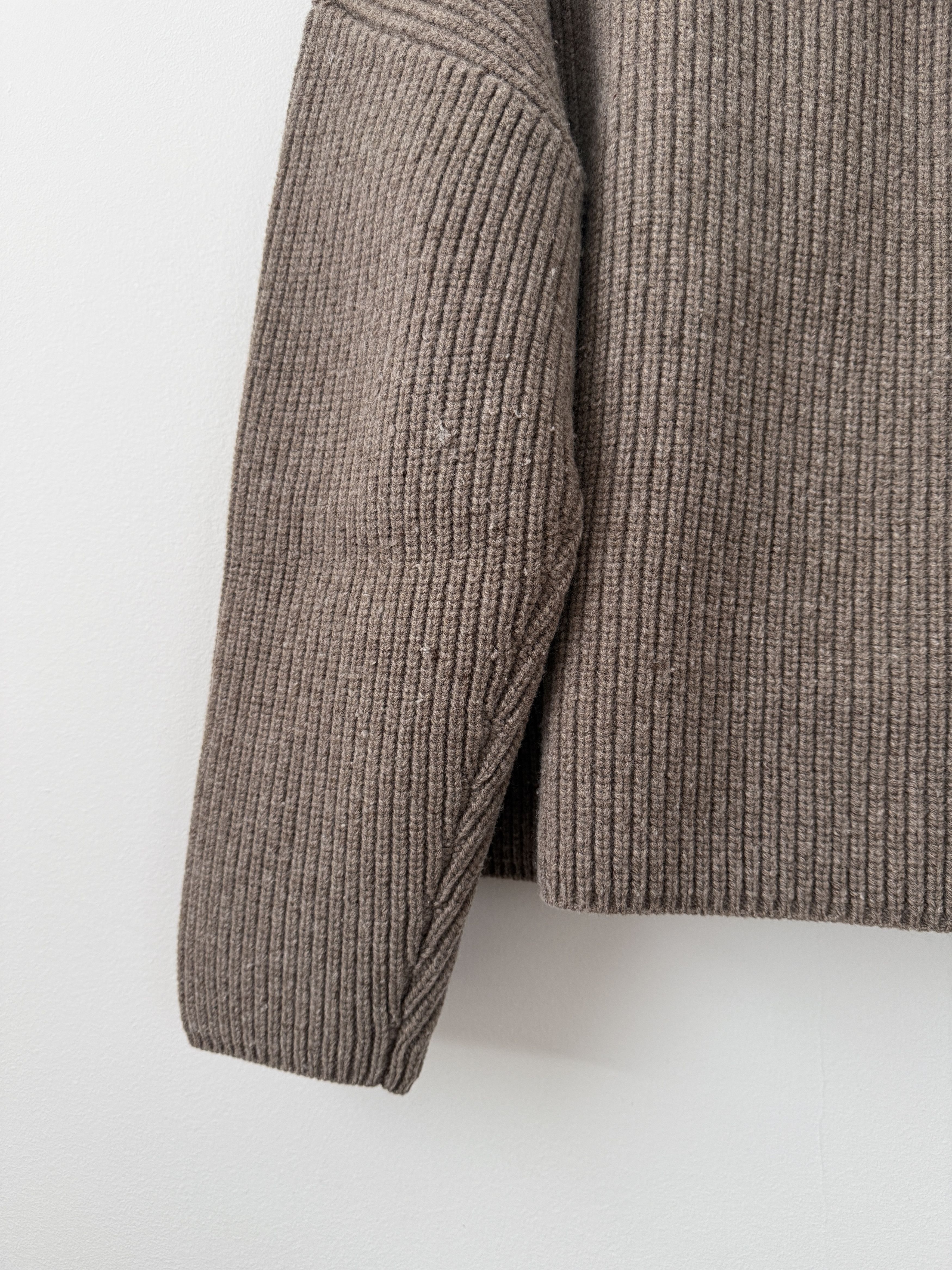 John Elliott John Elliott Dakota Knit Poncho Wheat Size US M / EU 48-50 / 2 - 13 Thumbnail