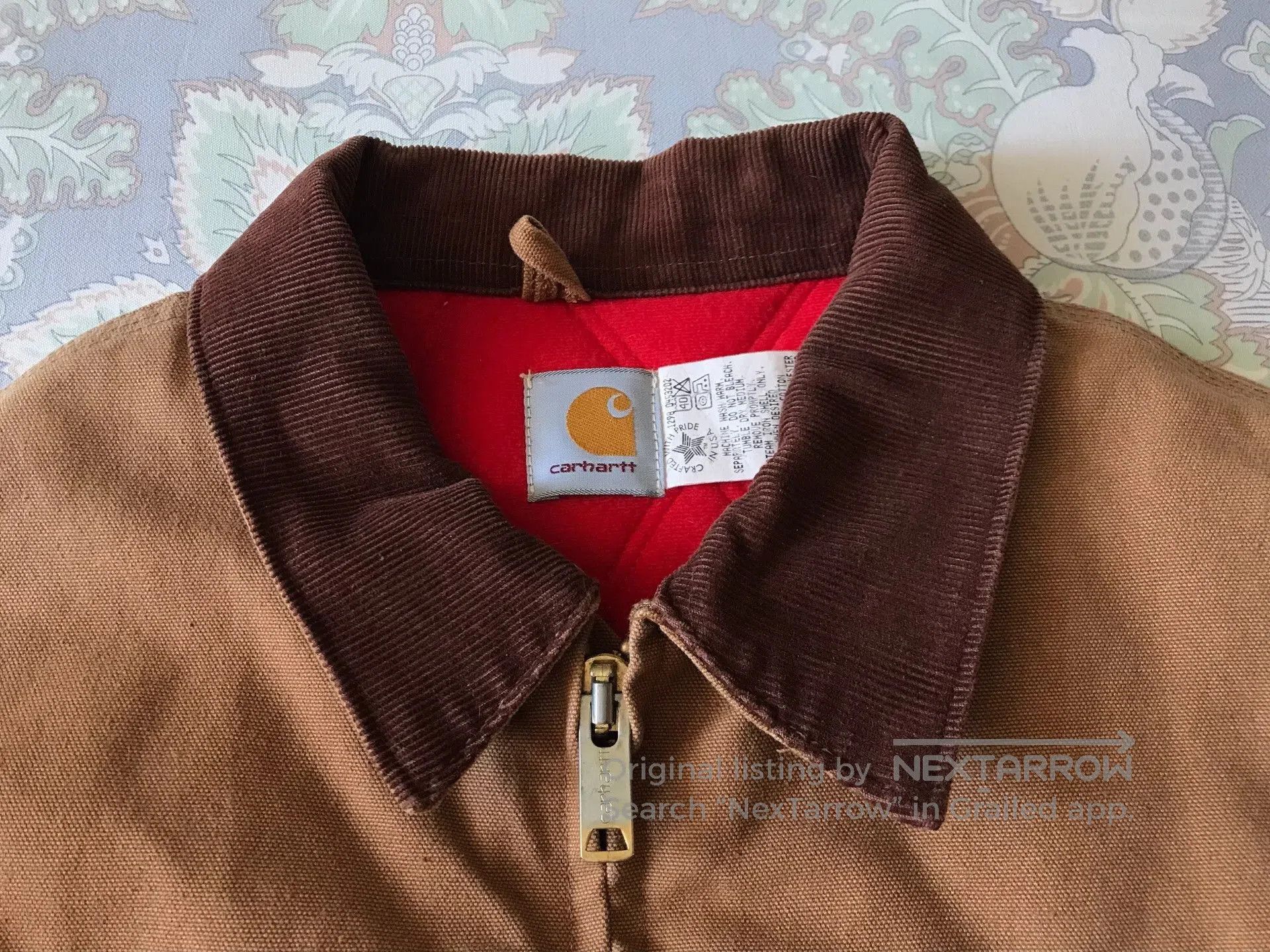 Carhartt Carhartt J13 BRN XL Canvas Jacket. Size US XL / EU 56 / 4 - 6 Thumbnail