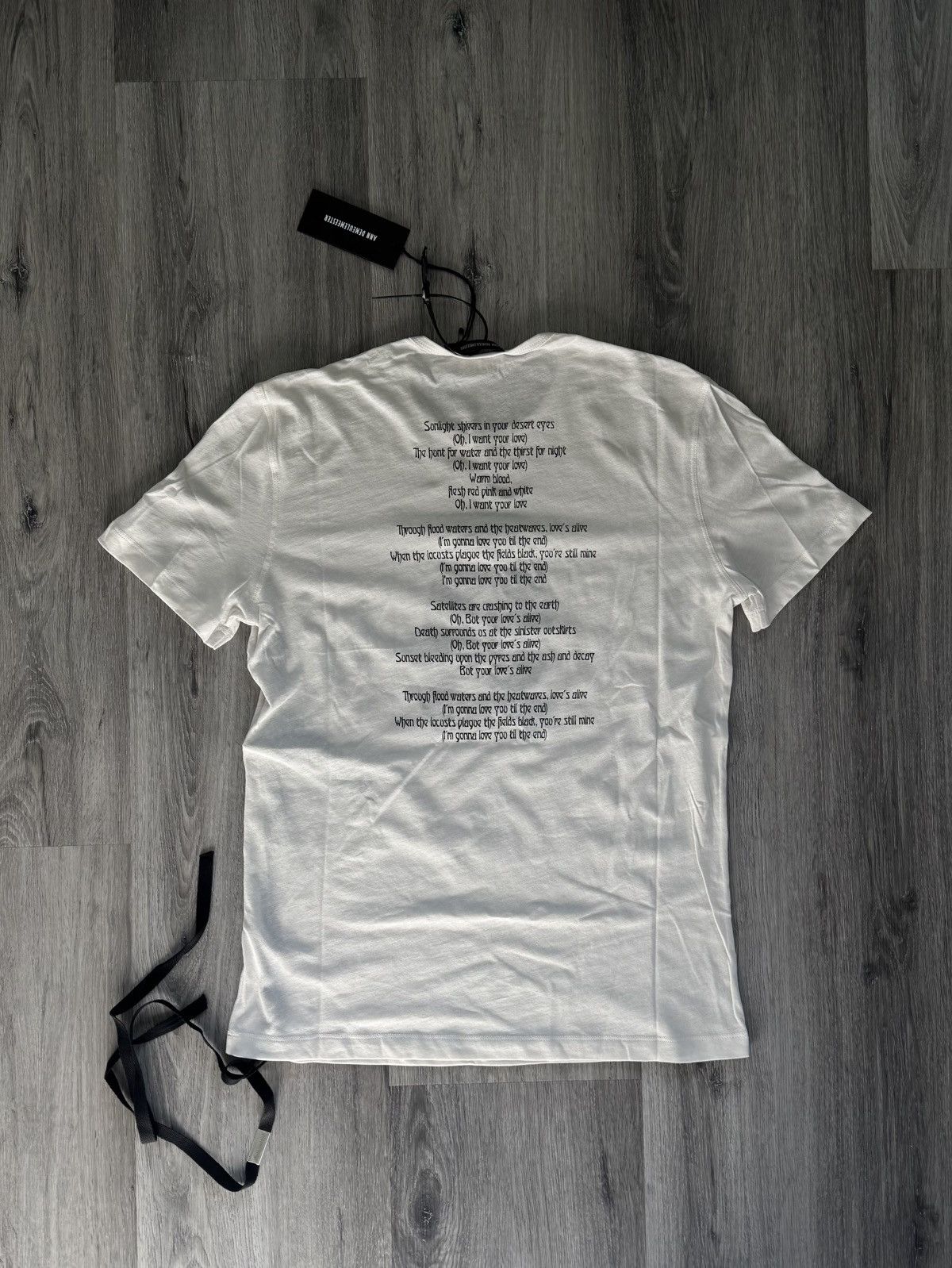 Ann Demeulemeester Ann Demeulemeester Baptist Till The End T-Shirt Size US XS / EU 42 / 0 - 2 Thumbnail
