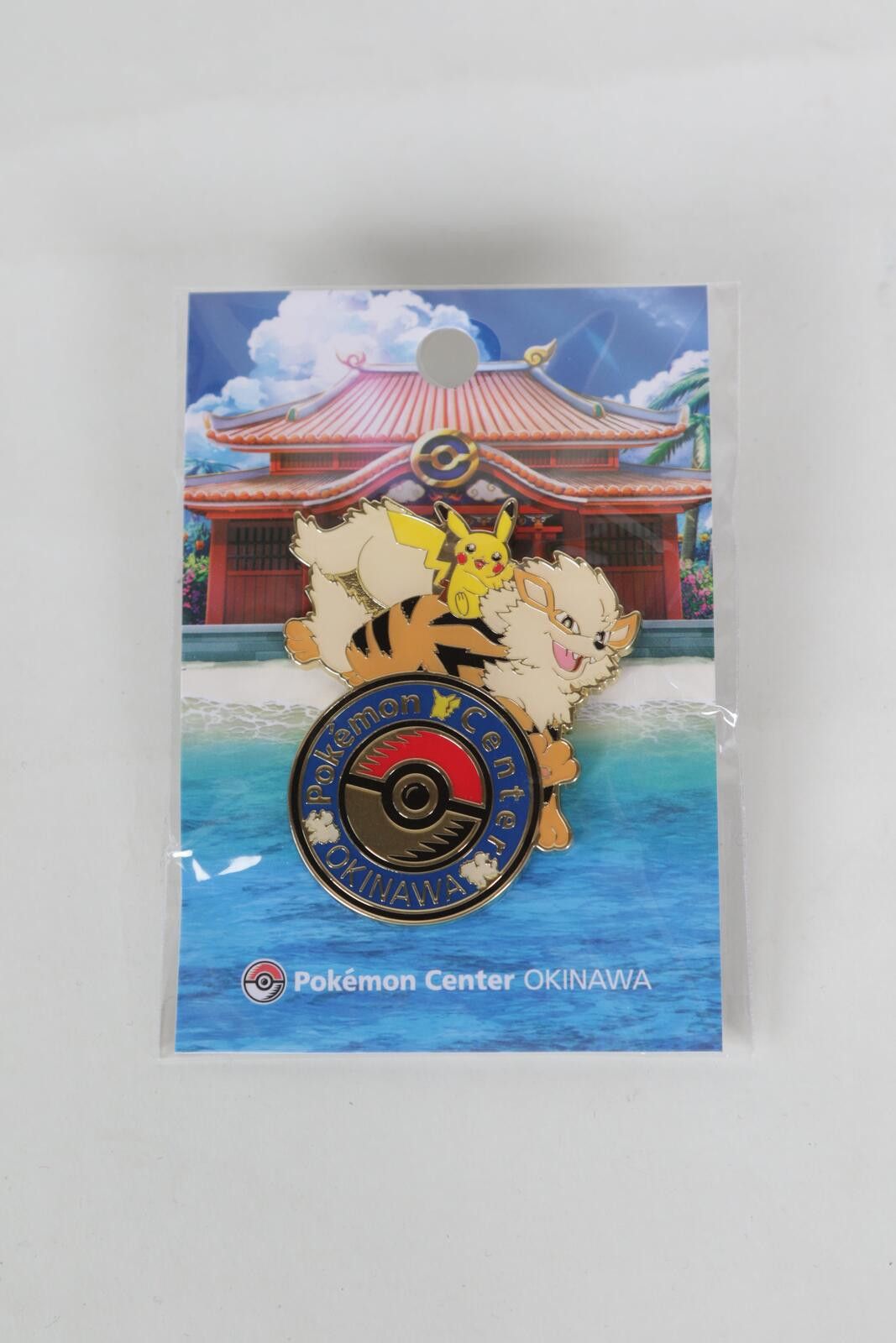 Other 2022' Pokemon Center Okinawa Arcanine Pin Size ONE SIZE - 1 Thumbnail