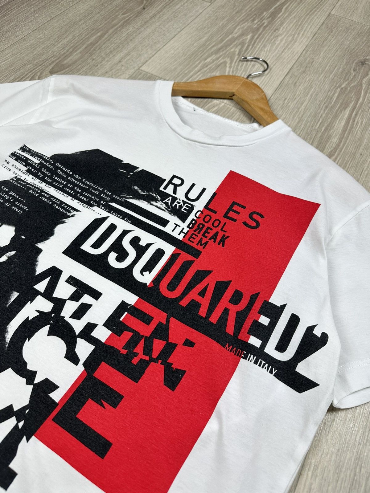 Dsquared2 Dsquared2 Big Logo Punk Print T-Shirt Size US M / EU 48-50 / 2 - 4 Thumbnail