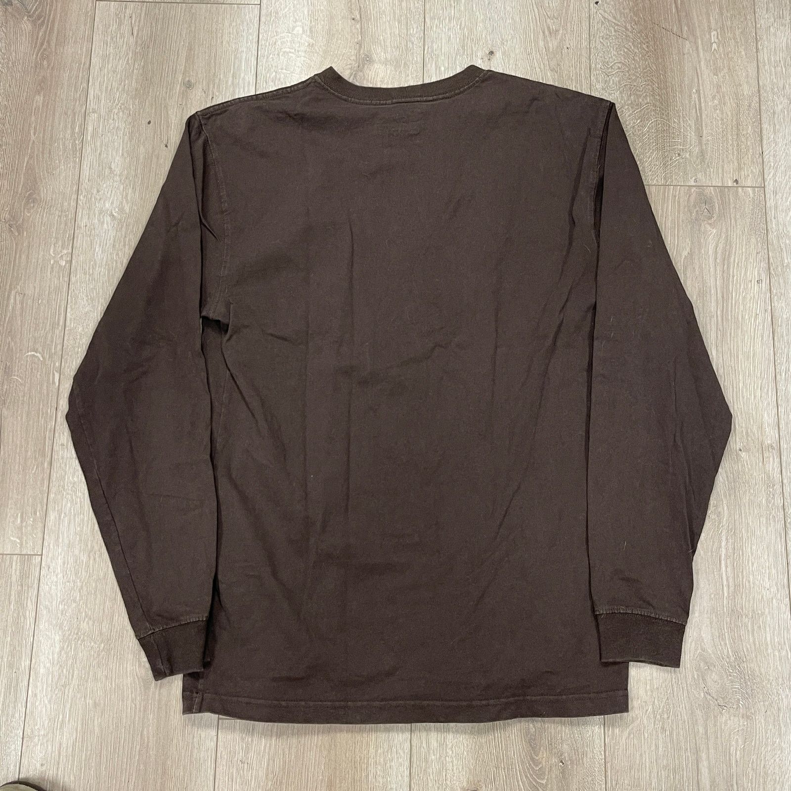 Carhartt Carhartt Original Fit Brown Long Sleeve Pocket T Shirt Small Size US S / EU 44-46 / 1 - 5 Thumbnail