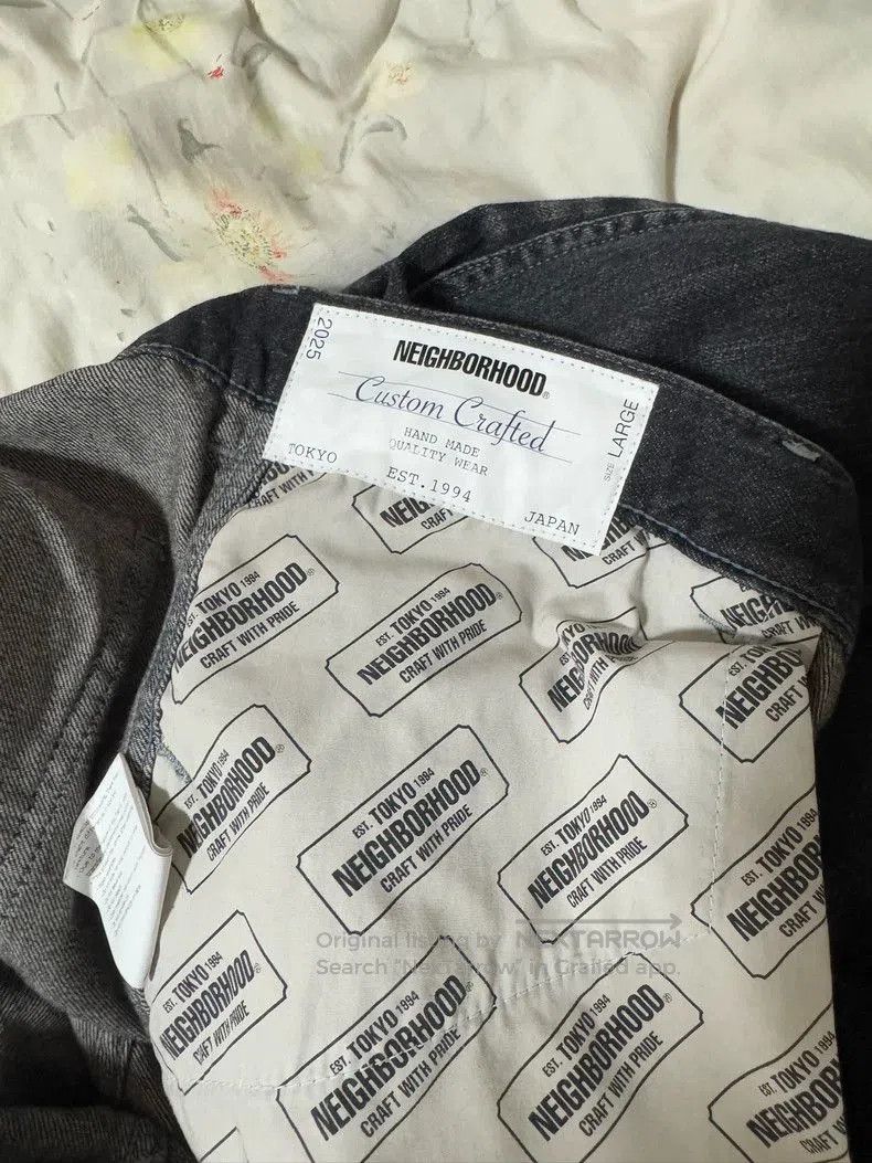 Neighborhood Neighborhood Washed LW Denim Utility Pants. Size US 32 / EU 48 - 3 Thumbnail