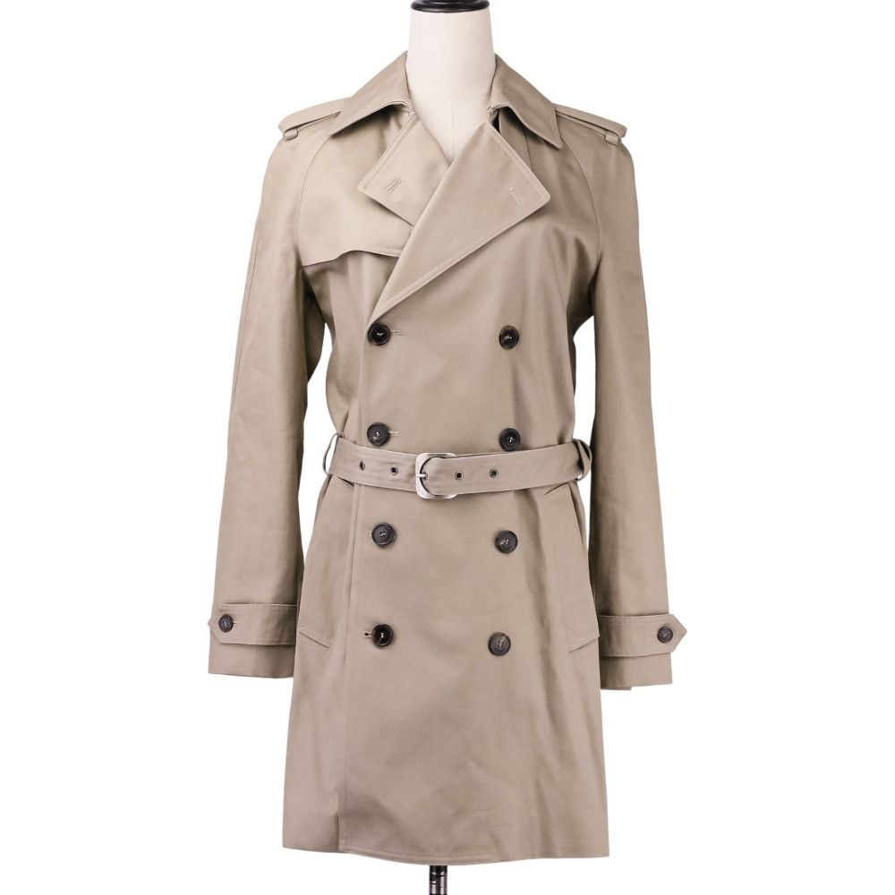 Yves Saint Laurent Saint Laurent Paris Cotton Trench Coat Textile Outerwear DUTY FREE for USA