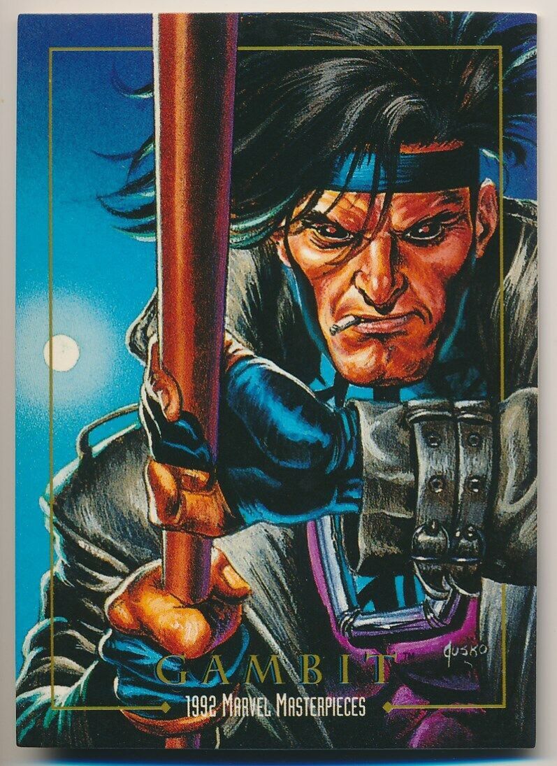Marvel Comics × Vintage Vintage Custom Air Brushed Gambit Size US XL / EU 56 / 4 - 4 Thumbnail