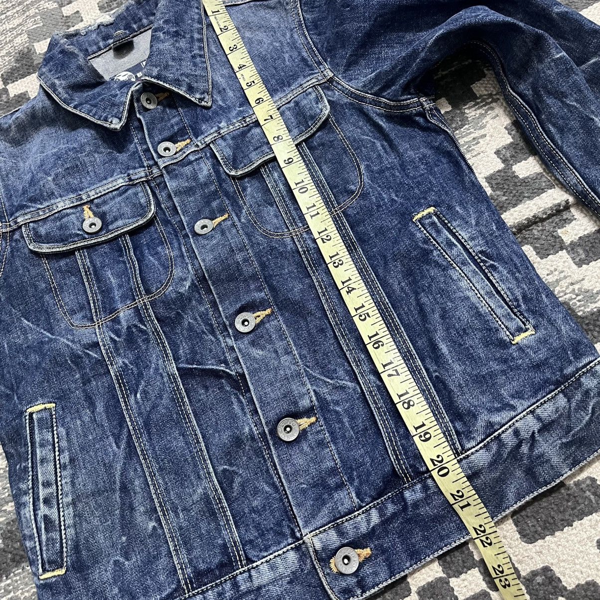 Blue Blue Japan Authentic Blue Blue Japan Distressed Denim Jacket Size US XS / EU 42 / 0 - 11 Thumbnail