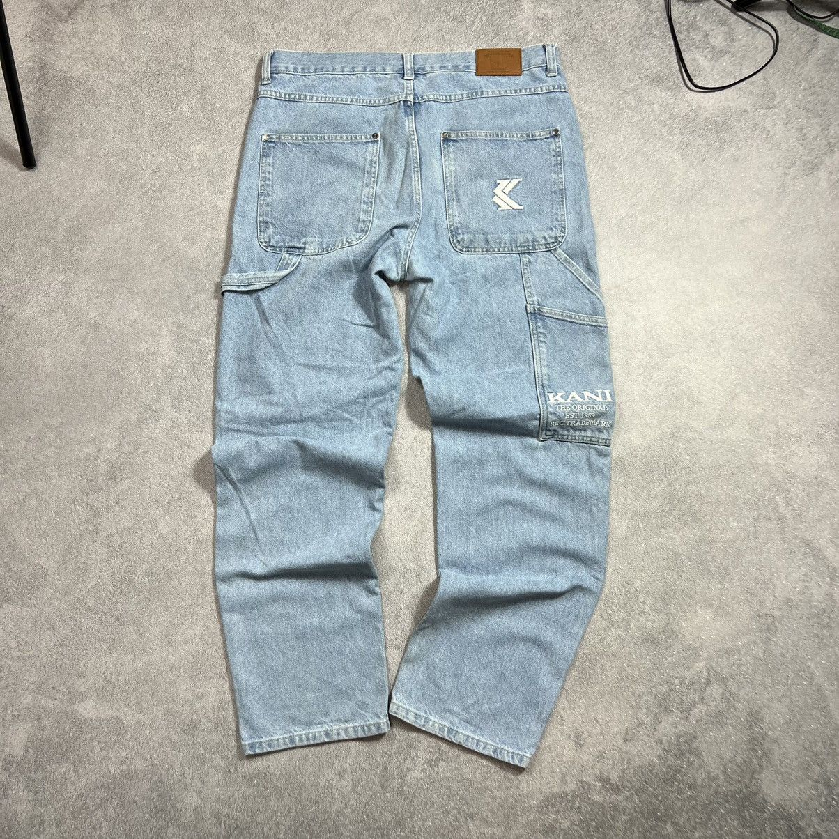 JNCO Vintage Crazy Karl Kani Baggy Jeans Size US 32 / EU 48 - 3 Thumbnail