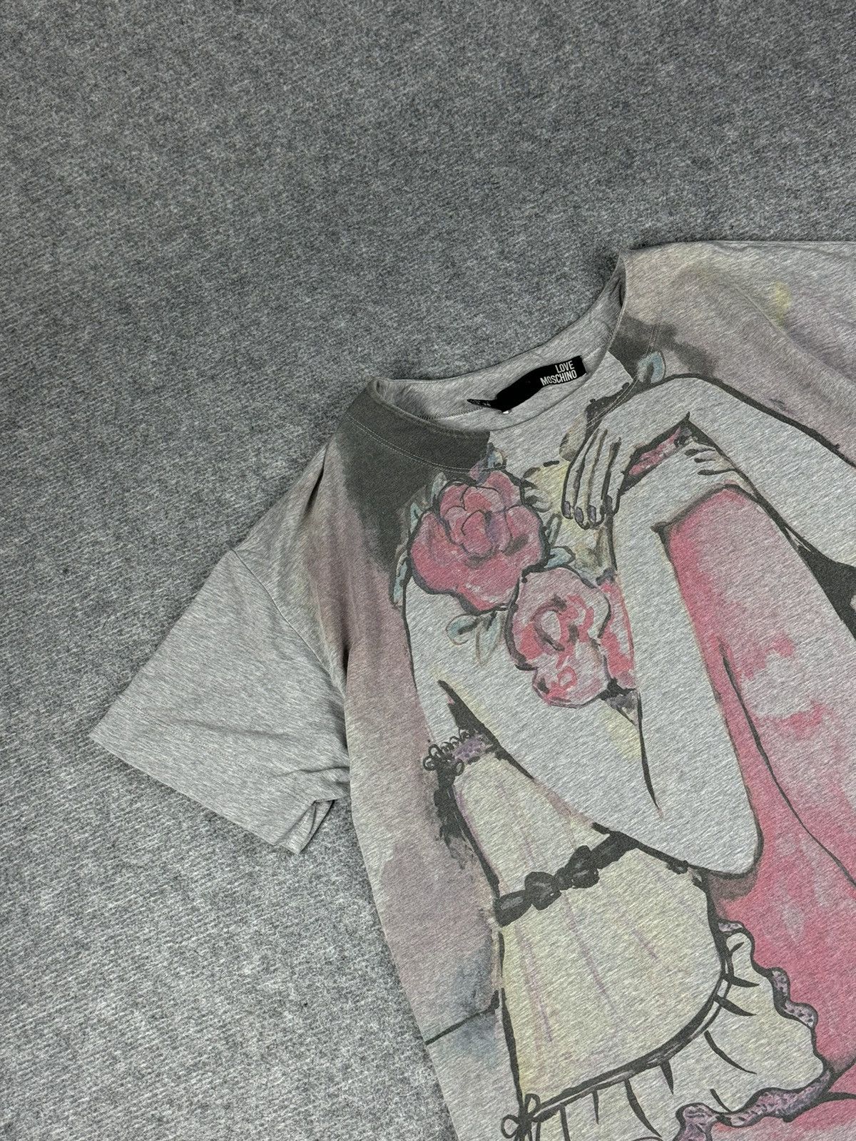Love Moschino Love Moschino Printed tshirt Size L / US 10 / IT 46 - 5 Thumbnail
