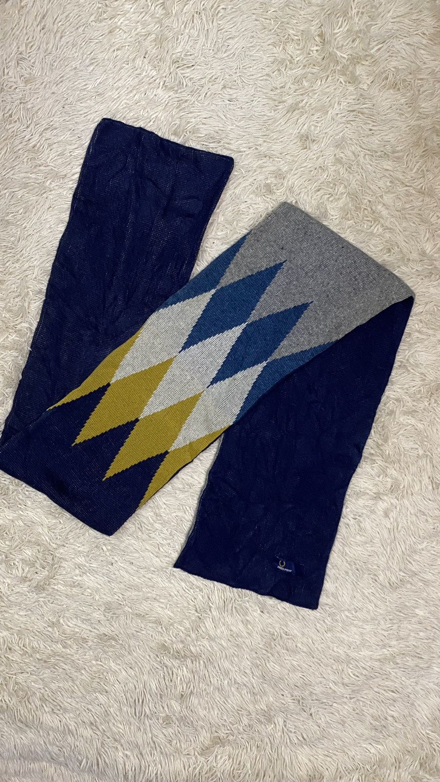 Fred Perry × Vintage Fred Perry Scarf / Muffler / Winter Session Size ONE SIZE - 3 Thumbnail