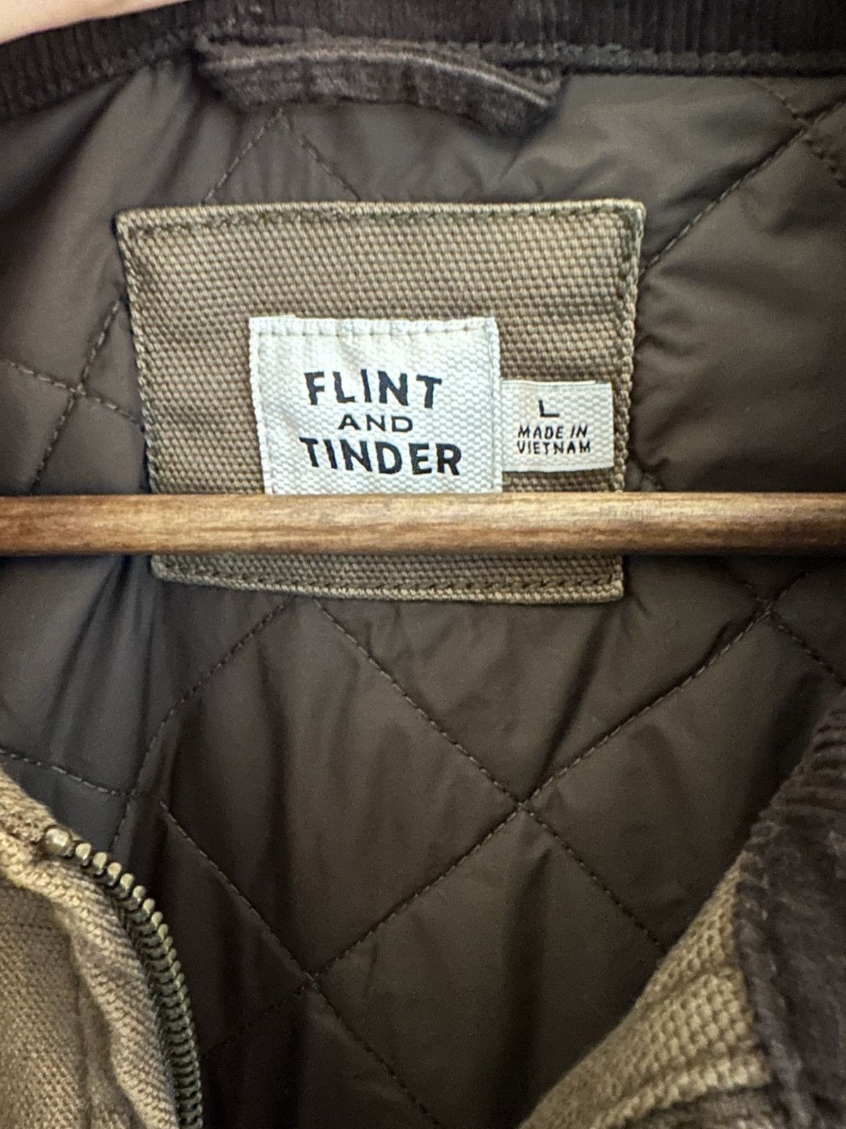 Flint And Tinder Flint and Tinder Mason Canvas Work Jacket Washed Earth L Size US L / EU 52-54 / 3 - 6 Thumbnail