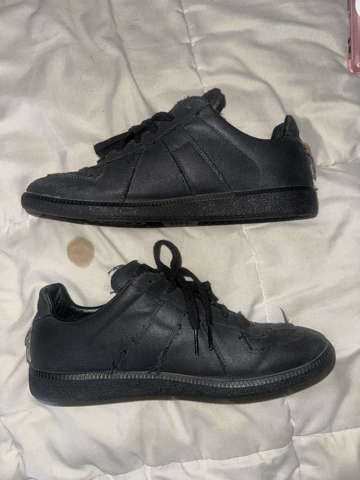 Margiela Black Waxed Gat