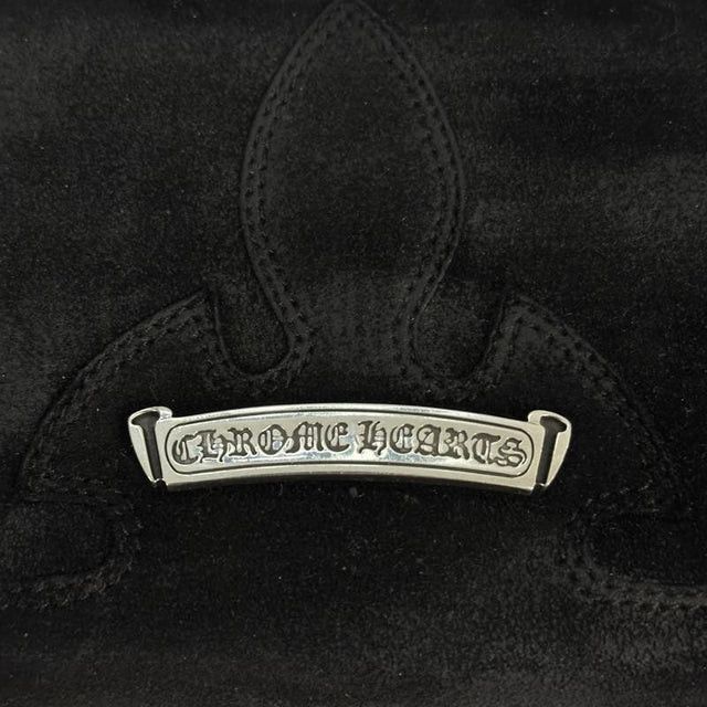 Chrome Hearts Chrome Hearts Cowhide Rec F Fleur Knee Wallet Black Size ONE SIZE - 3 Thumbnail