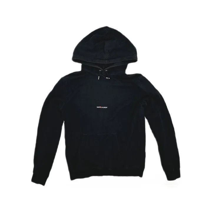 Saint Laurent Paris Saint Laurent Black Hoodie for Men and Women-2507 Size US S / EU 44-46 / 1 - 8 Thumbnail