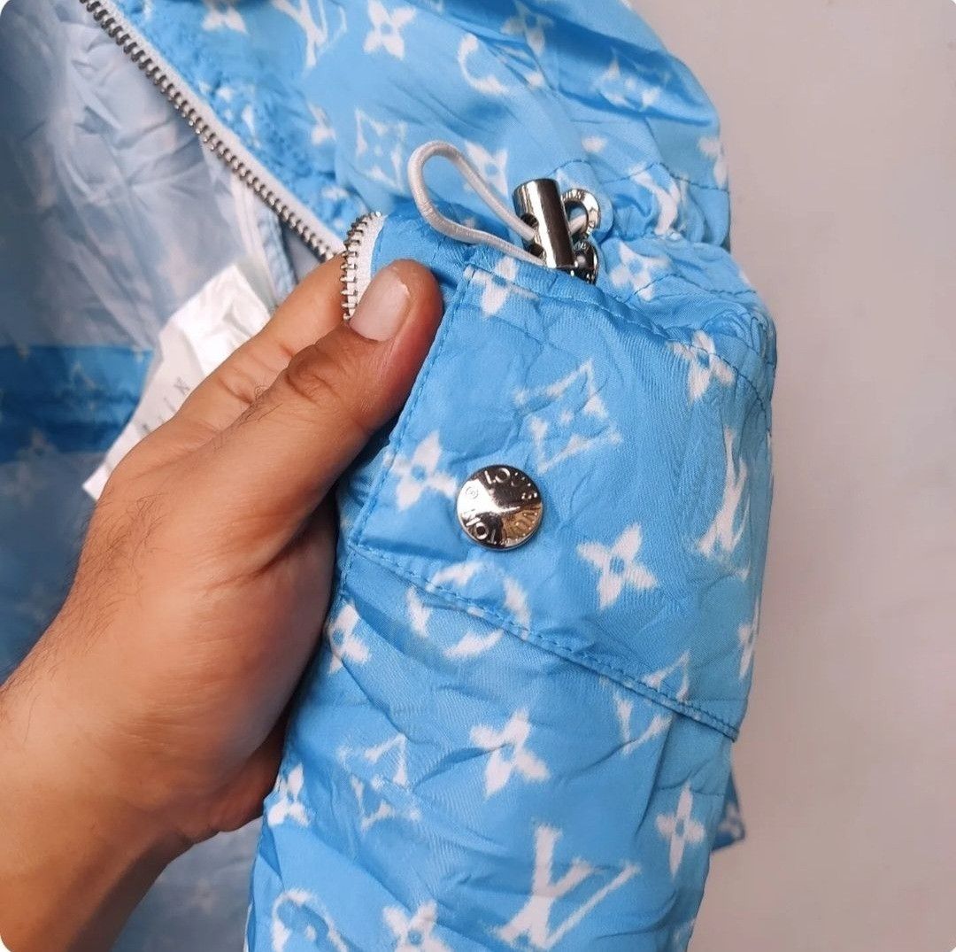 Designer × Vintage Vtg Louis Vuitton Monogram Polyester Women Jacket Size XL / US 12-14 / IT 48-50 - 10 Thumbnail