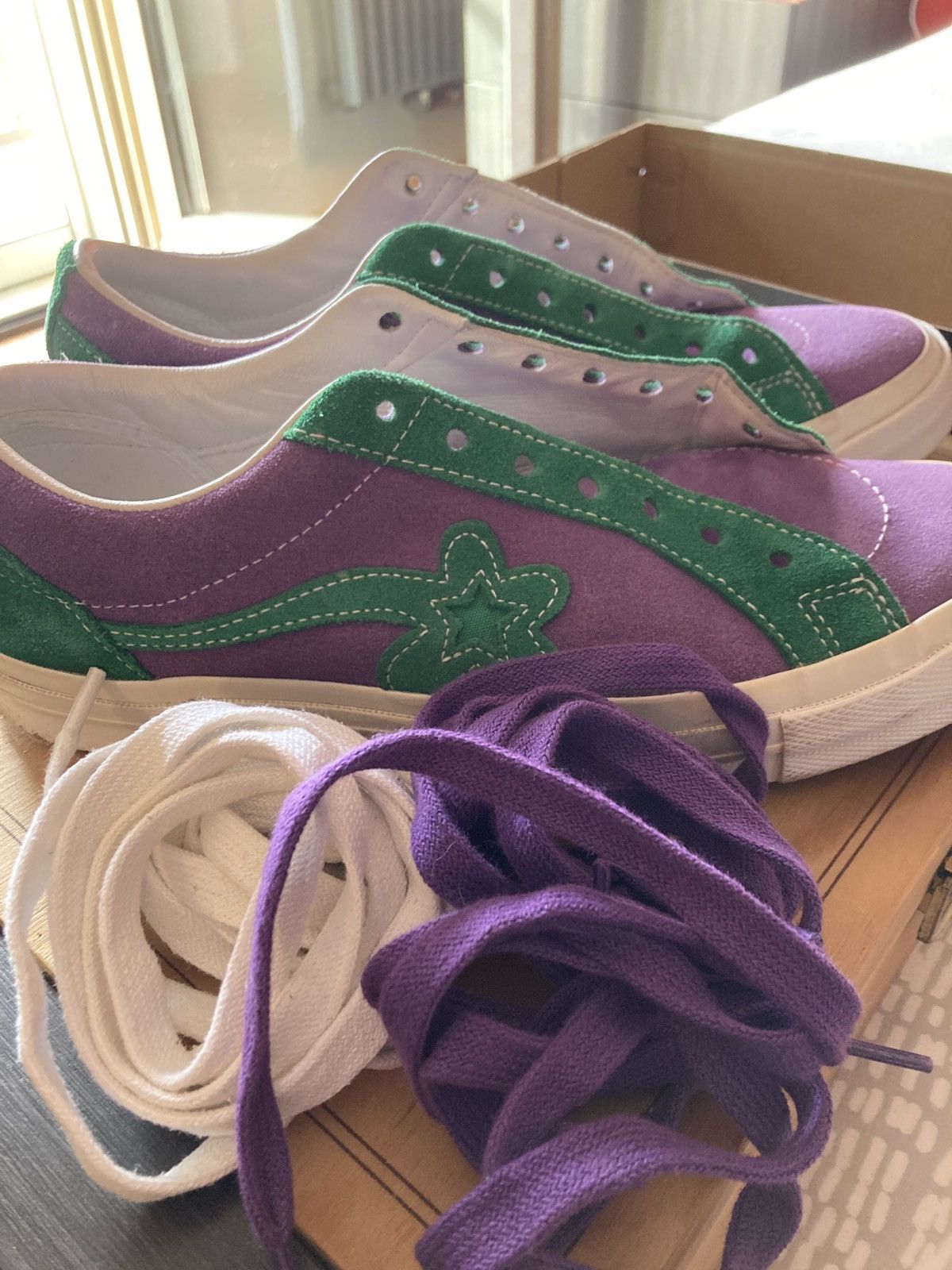 Converse × Golf Wang Converse One Star Ox Golf le Fleur Size US 9 / EU 42 - 1 Thumbnail