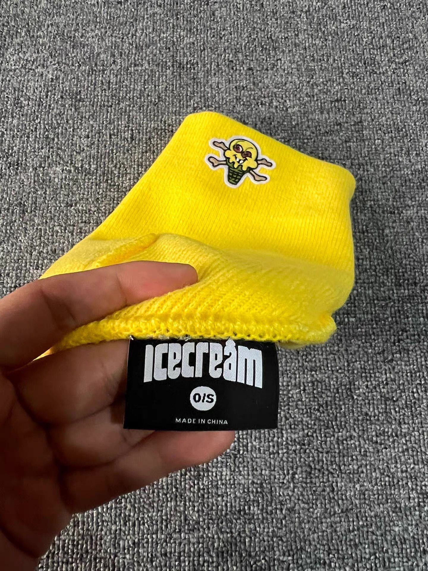 Billionaire Boys Club 22FW BBC ICECREAM Embroidered Skull Ice Cream Beanie Q7 Size ONE SIZE - 4 Thumbnail
