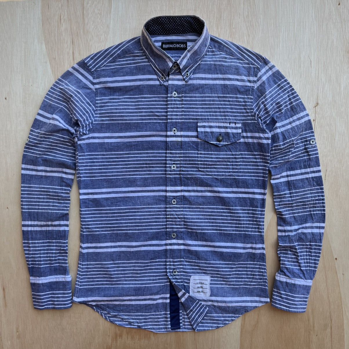 BUFFALO BOBS BUFFALO BOBS JAPANESE BRAND VINTAGE LIKE ISSEY MIYAKE Y3 Size US S / EU 44-46 / 1 - 1 Thumbnail