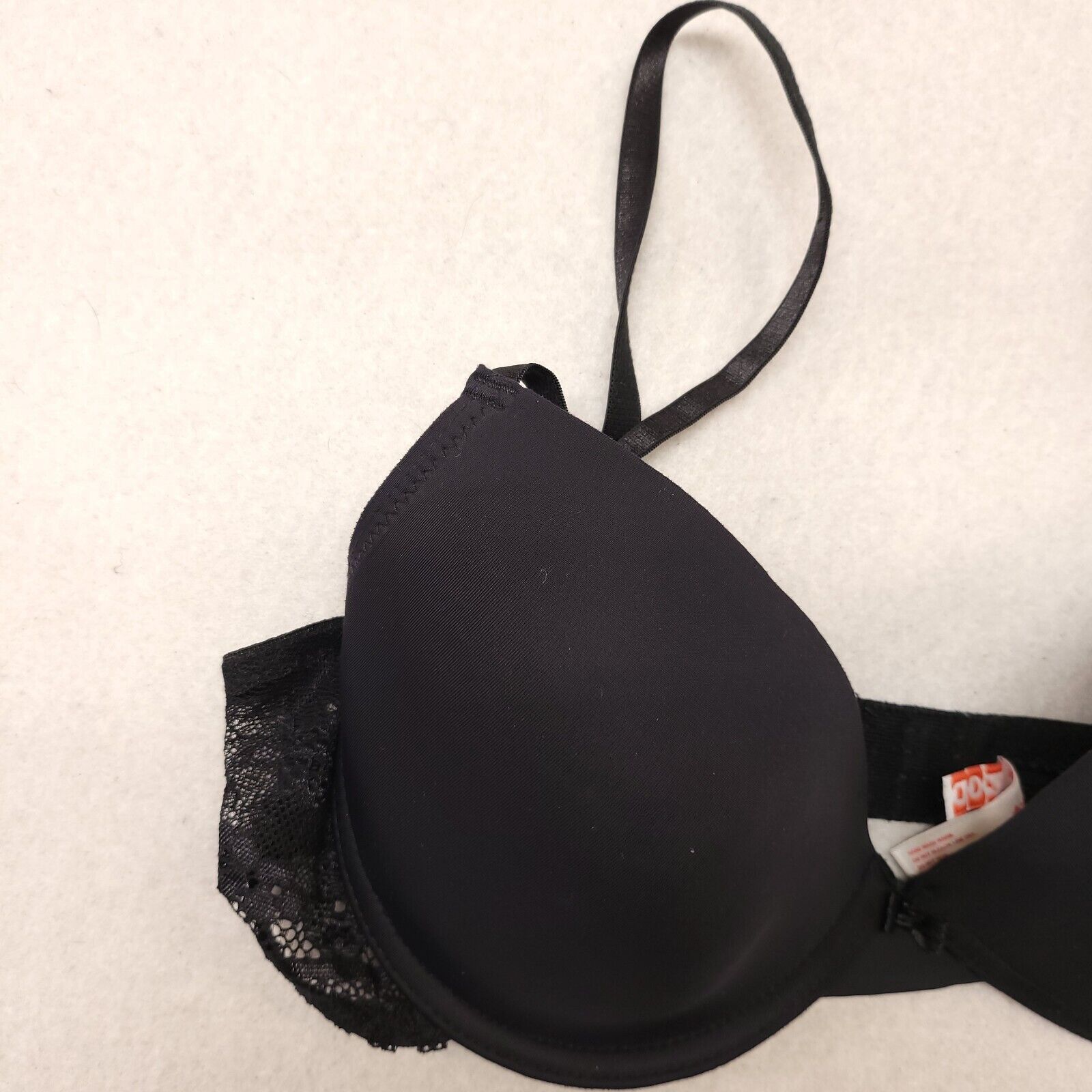 Izod IZOD Pandex Non-Padded Underwire Bra Womens Size 36C Black Size ONE SIZE - 3 Thumbnail