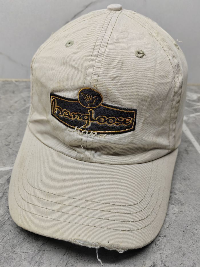 Vintage Vintage Hangloose Distressed Style Cap Hat Size ONE SIZE - 1 Thumbnail