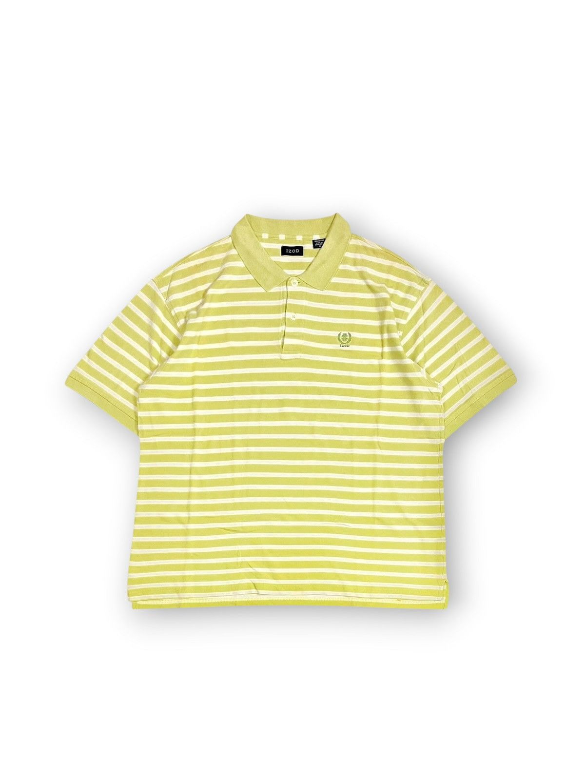 Izod Izod By Lacoste Vintage Striped Polo Shirt Size US XL / EU 56 / 4 - 1 Thumbnail